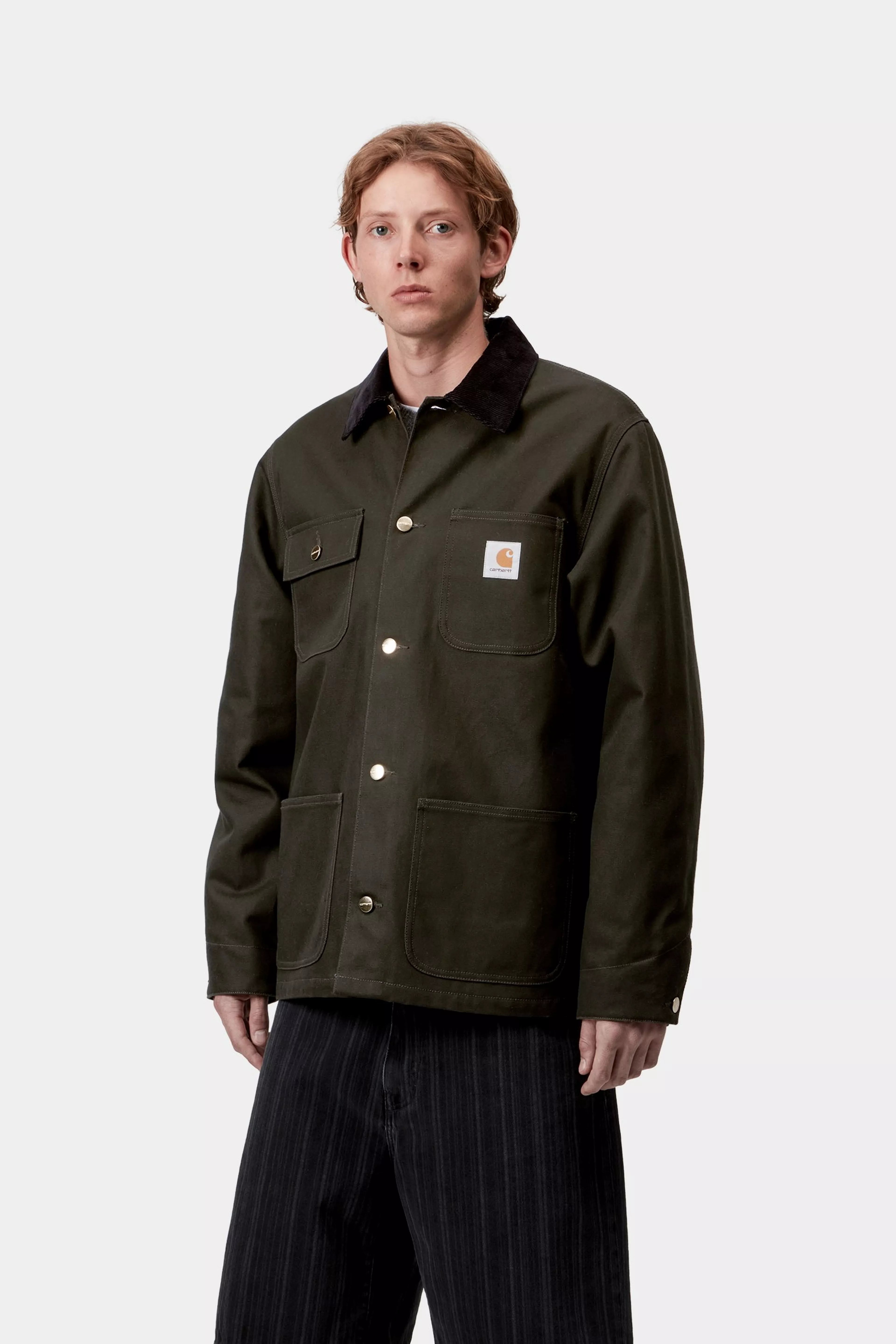 MICHIGAN COAT  - Olive / Black (rigid)