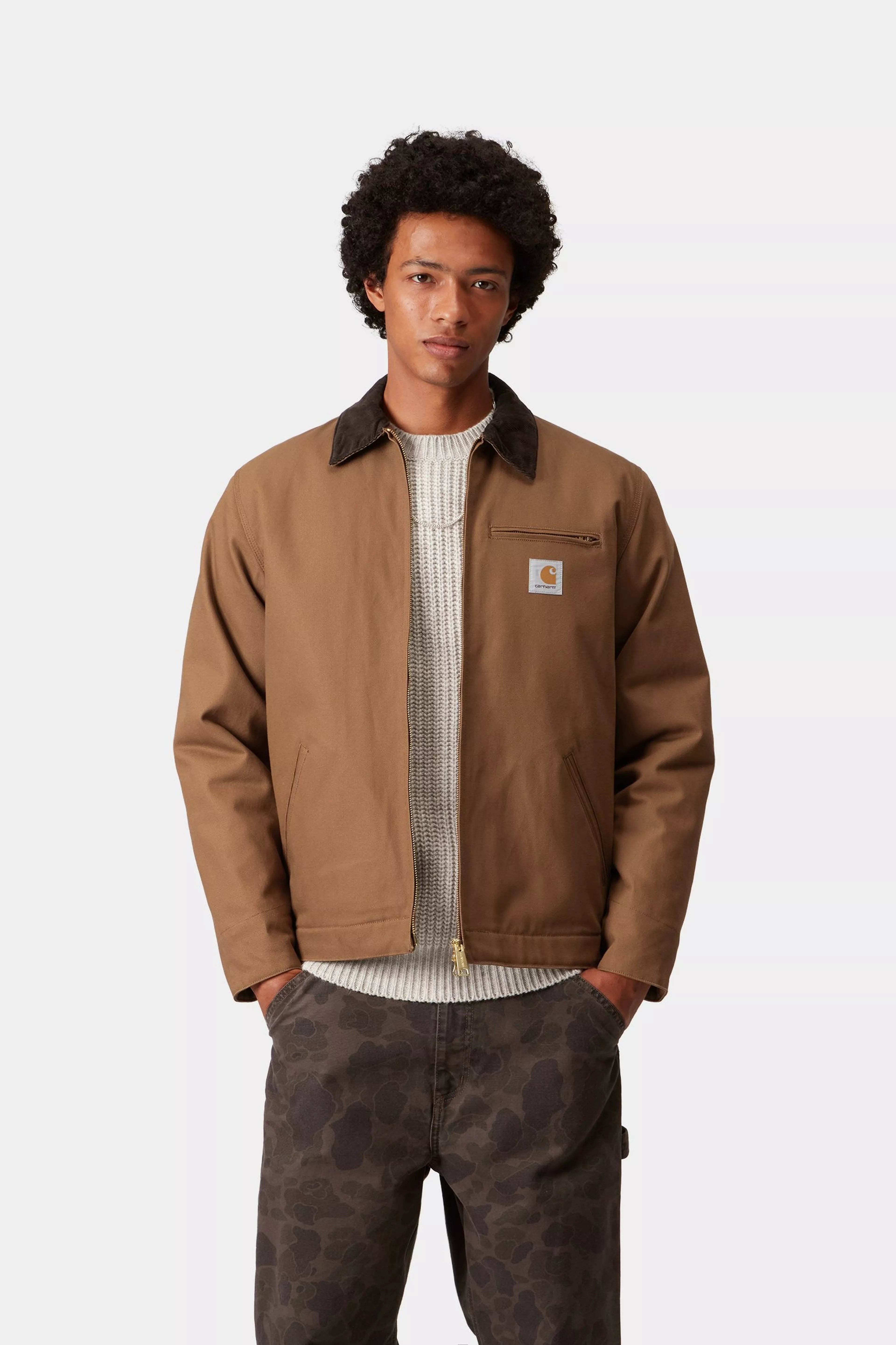 Carhartt Carhartt カーハート デトロイトジャケット ブラウン XL