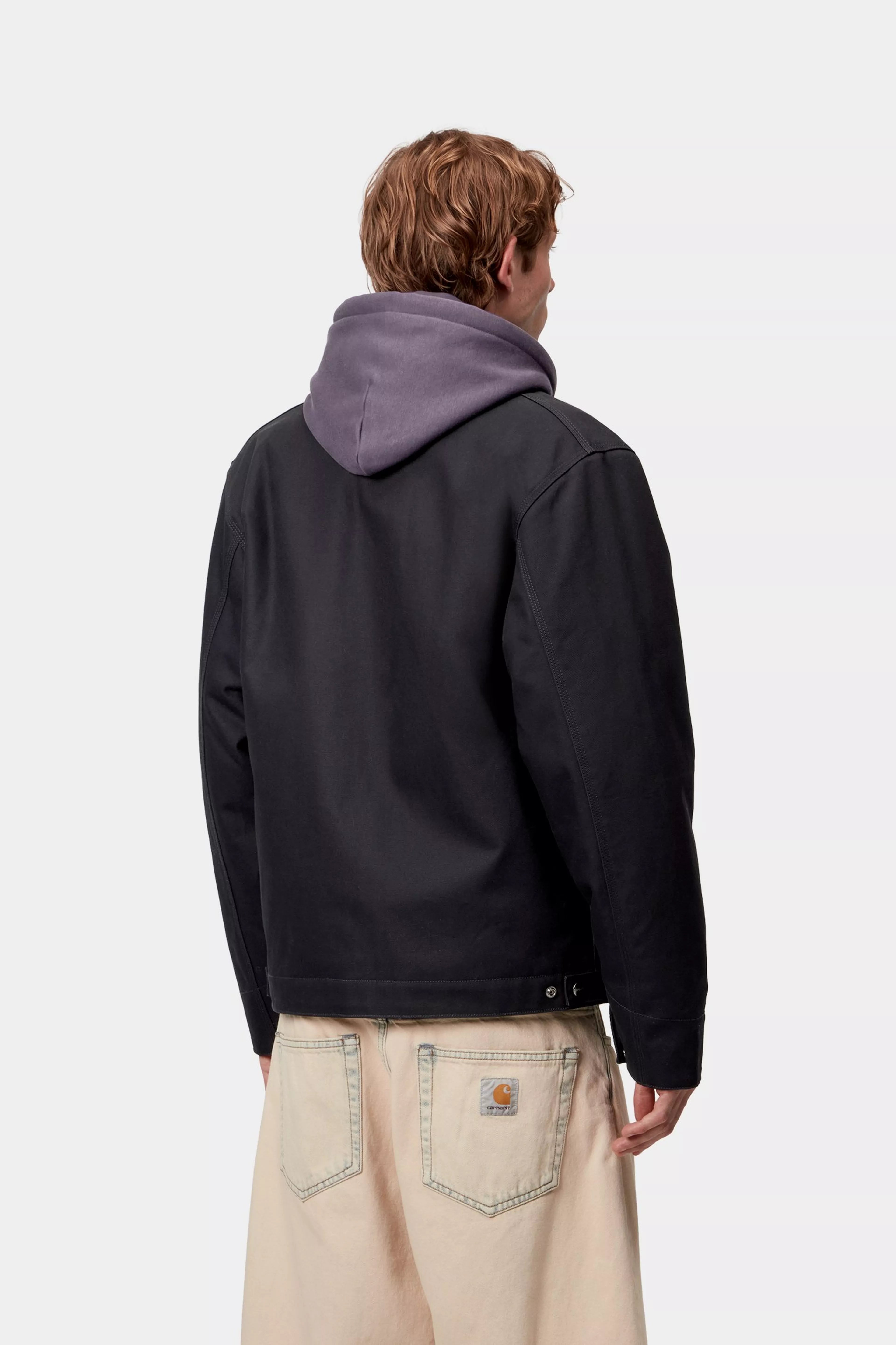 DETROIT JACKET  - Dark Navy / Black (rigid)