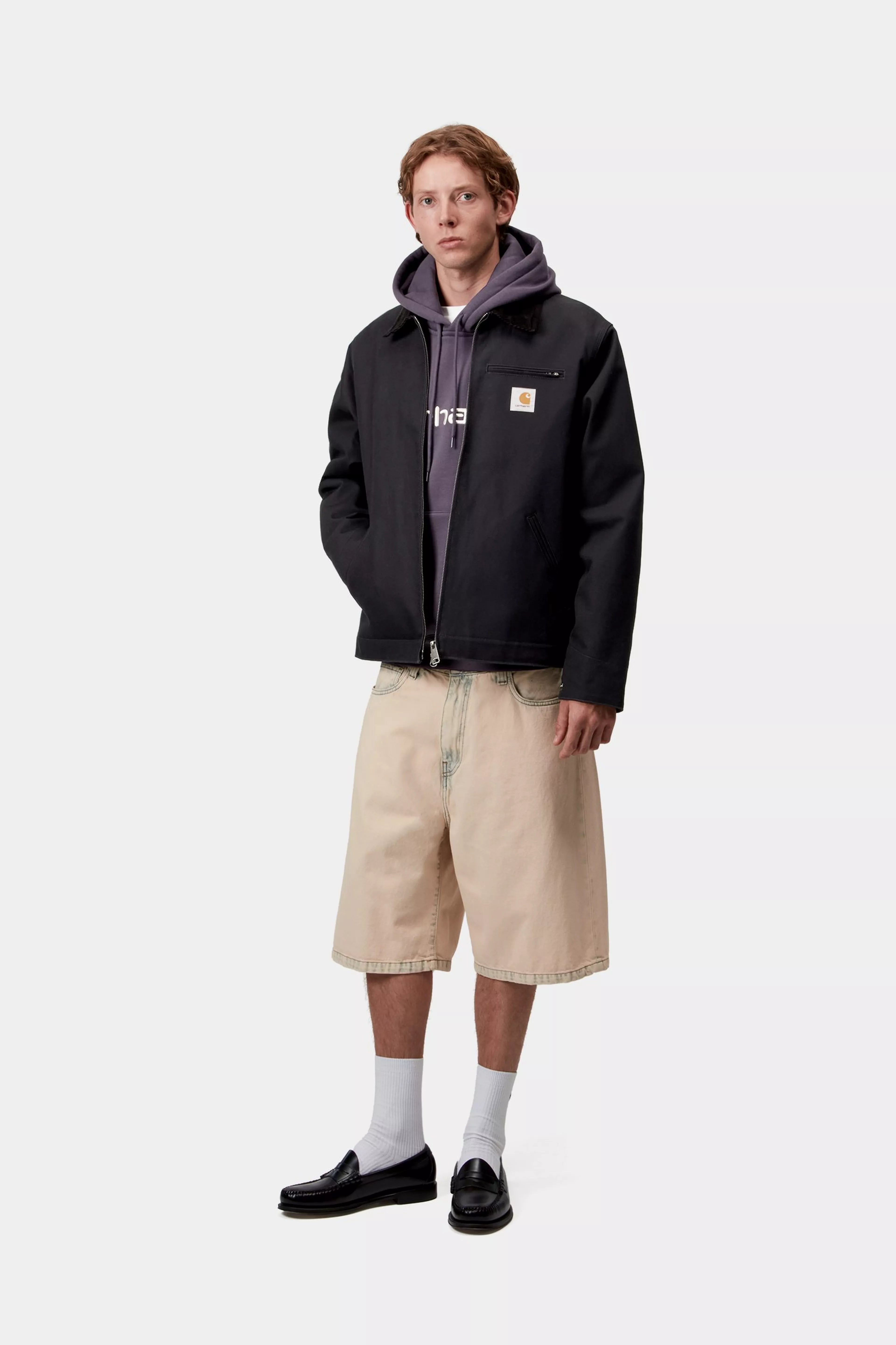 DETROIT JACKET  - Dark Navy / Black (rigid)