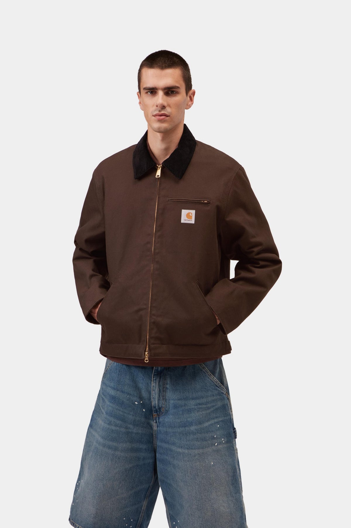 Detroit Jacket - Tobacco / Black, Rigid
