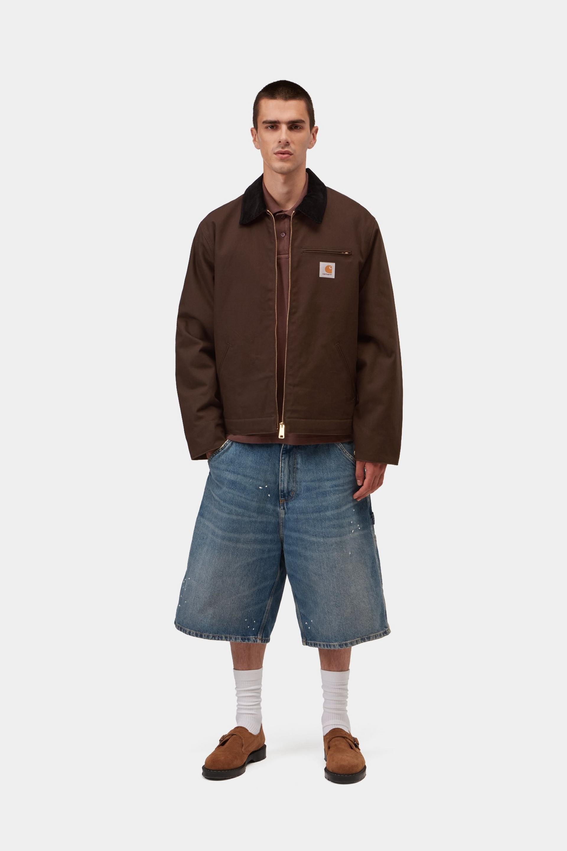 Detroit Jacket - Tobacco / Black, Rigid