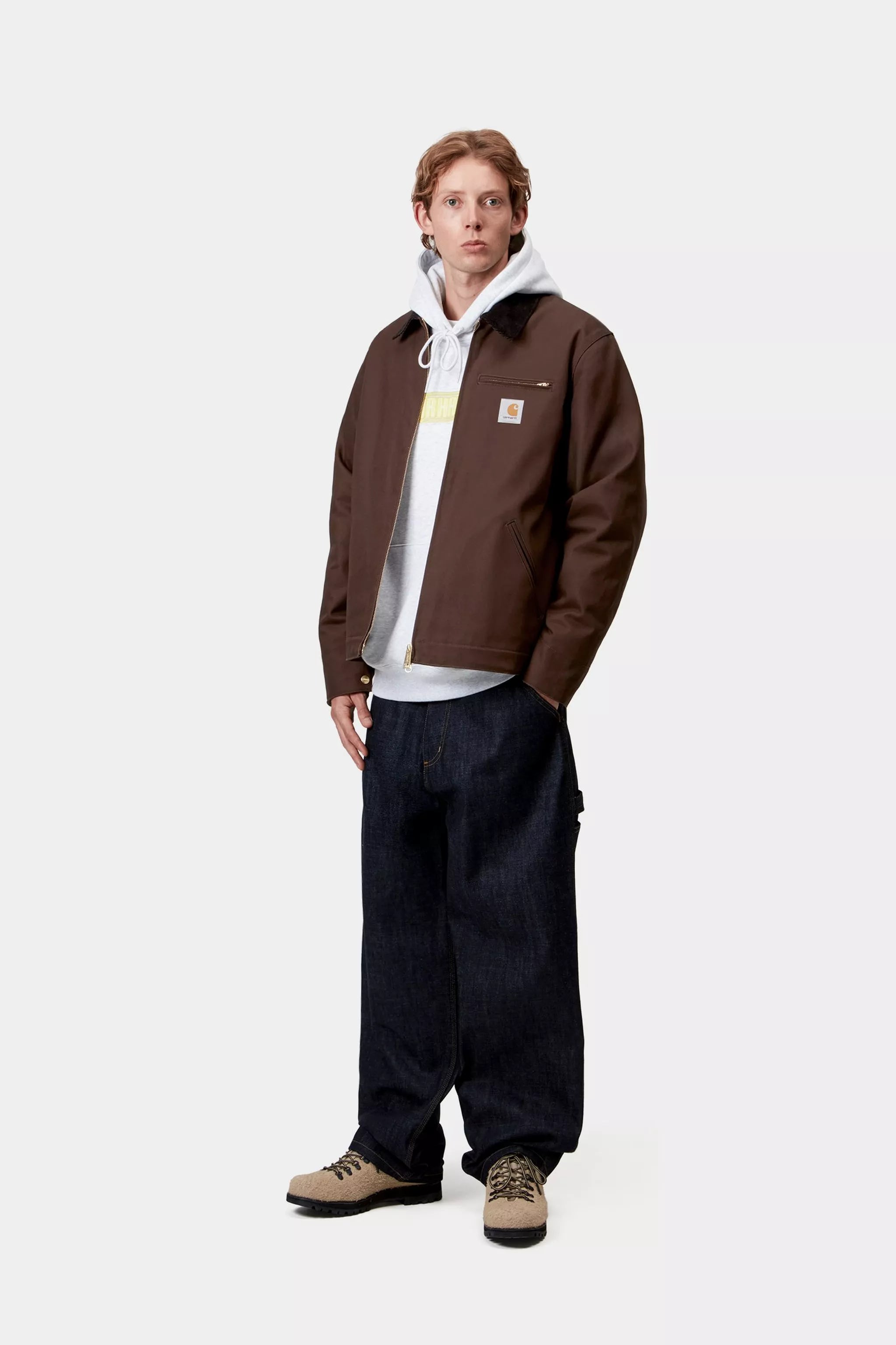 DETROIT JACKET  - Tobacco / Black (rigid)