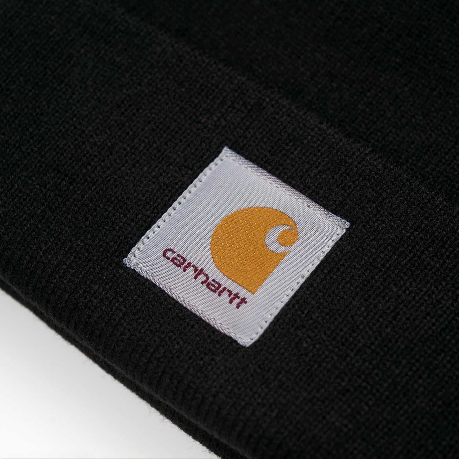 SHORT WATCH HAT  - Black