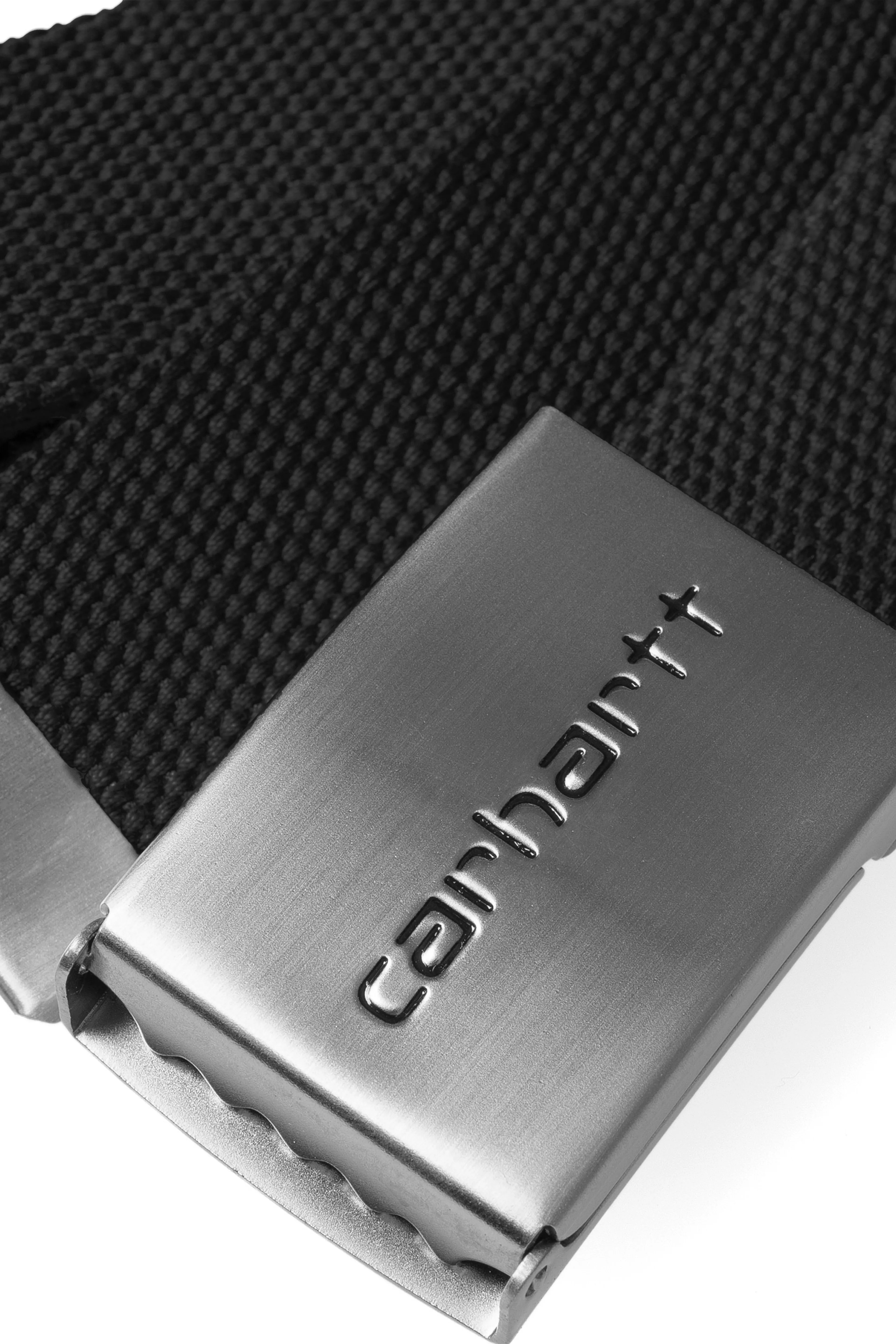 Clip Belt Chrome - Black