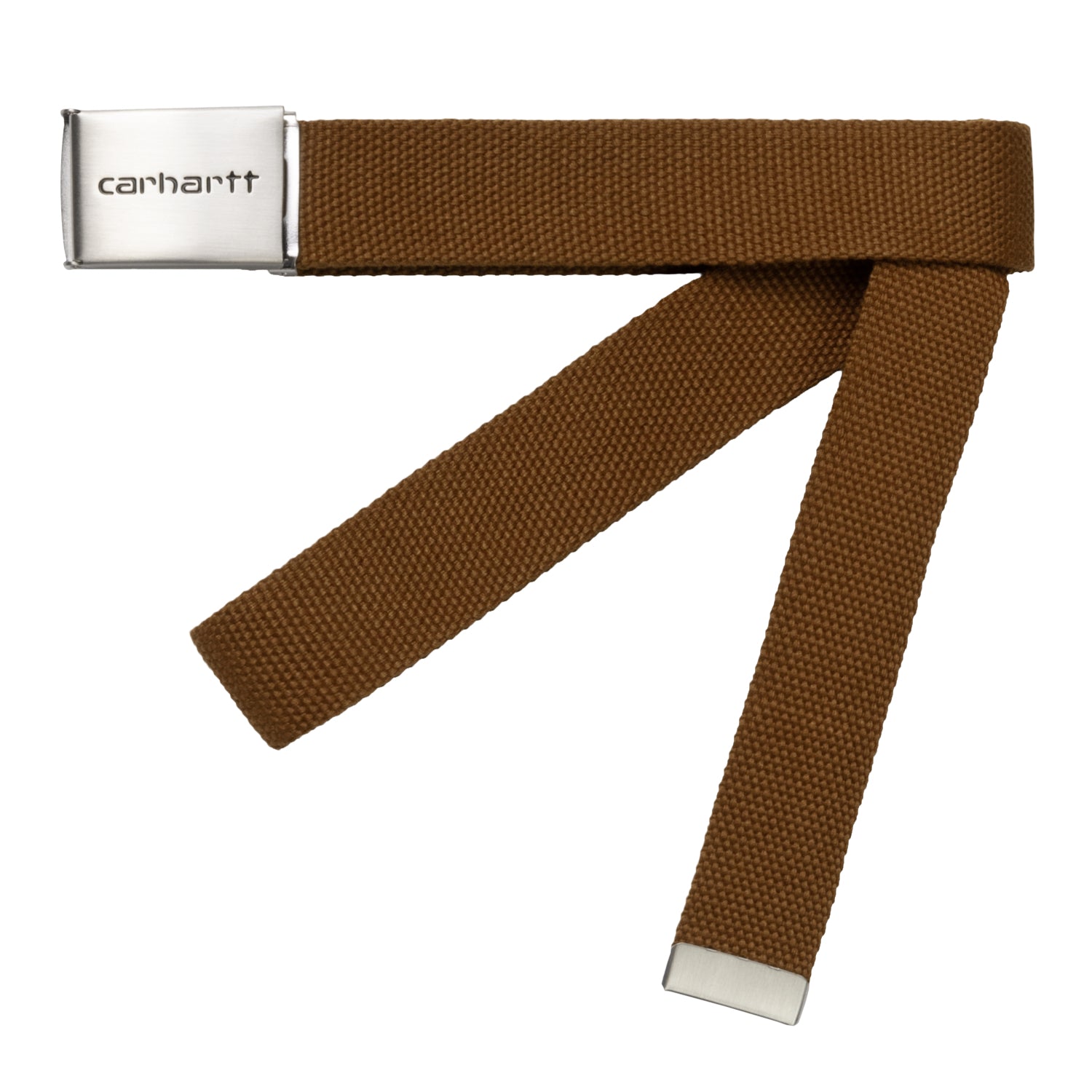 CLIP BELT CHROME  - Hamilton Brown