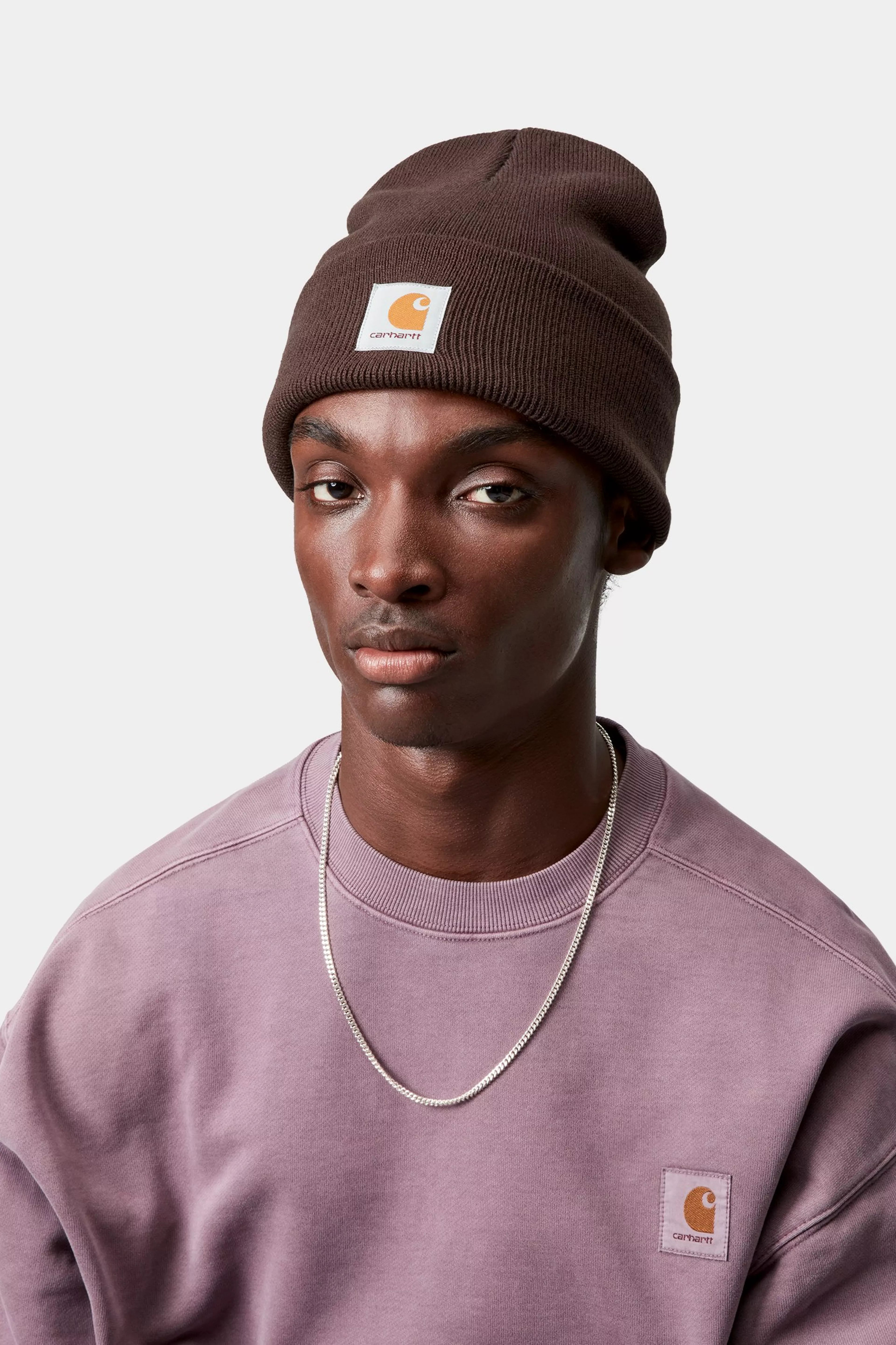 ACRYLIC WATCH HAT  - Palisander