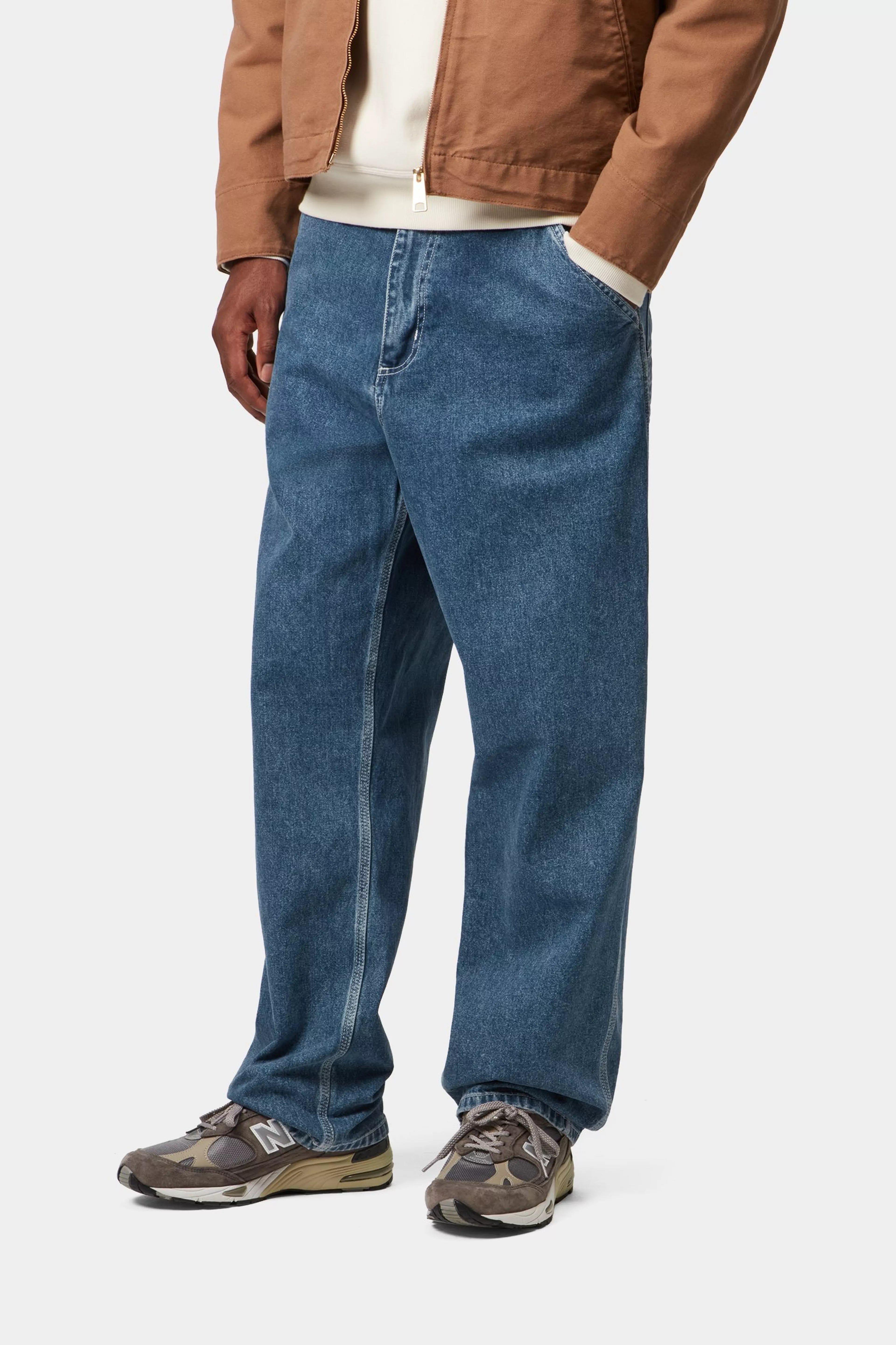 Simple Pant - Blue (stone washed)
