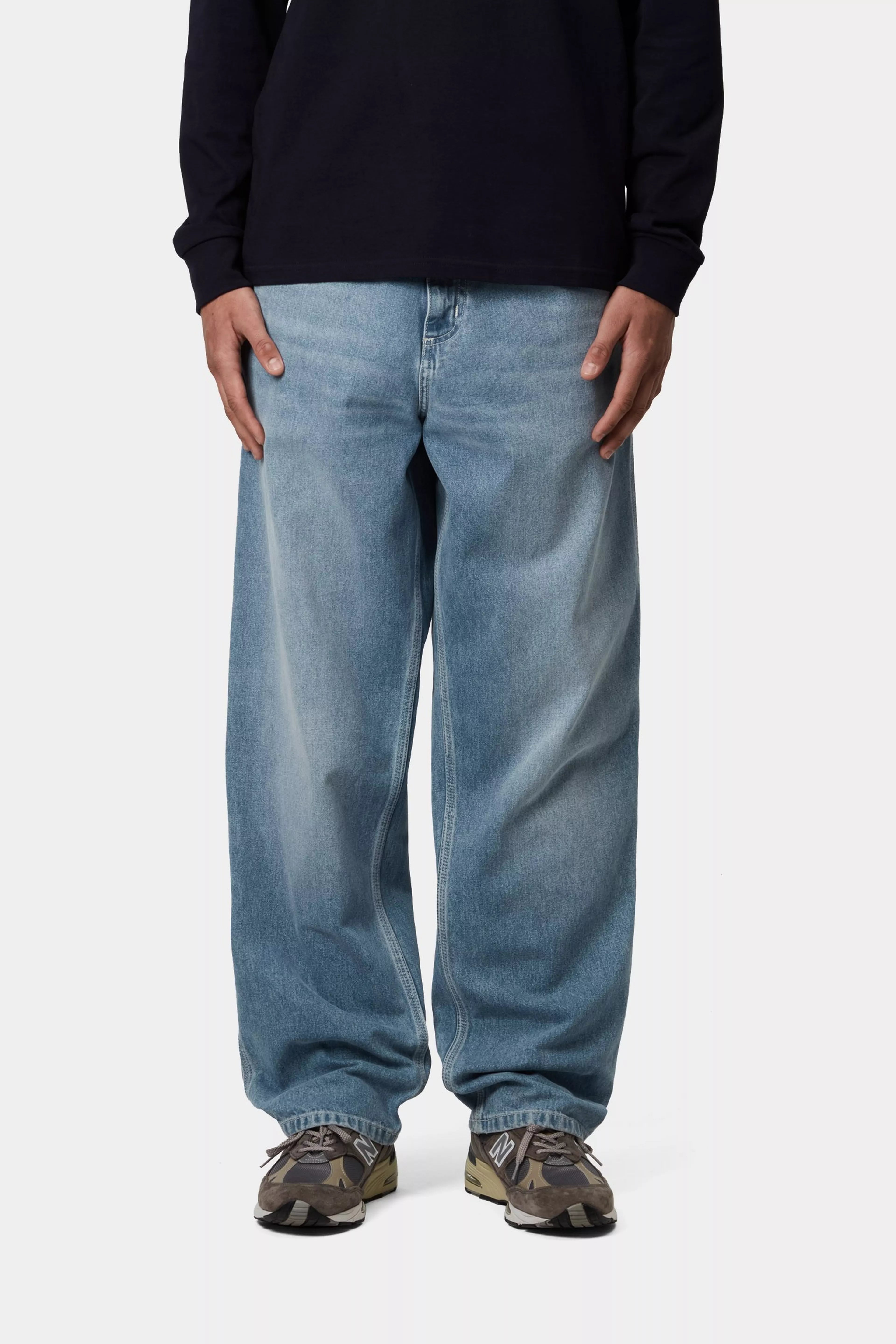 SIMPLE PANT  - Blue (light true washed)