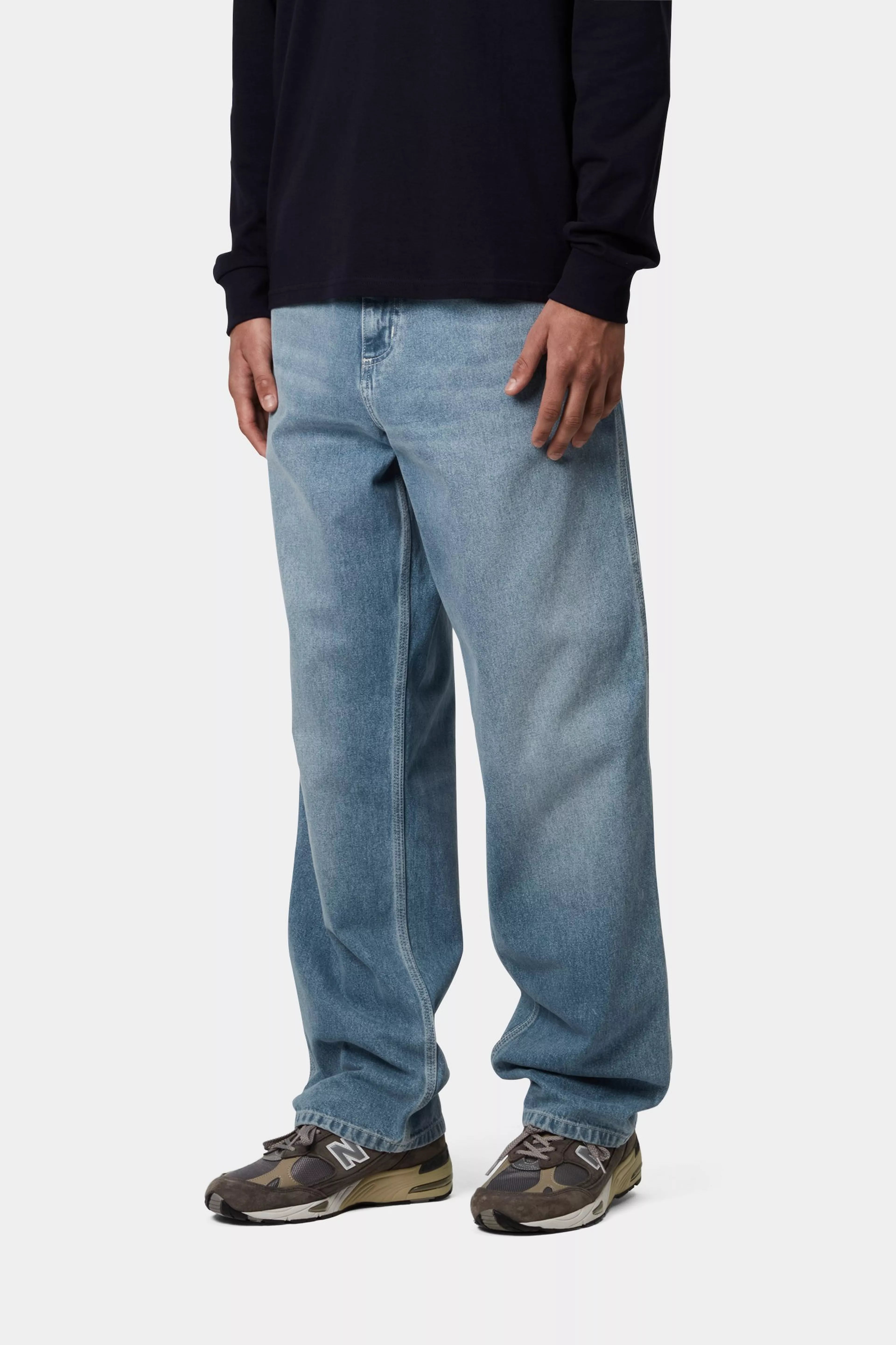 SIMPLE PANT  - Blue (light true washed)