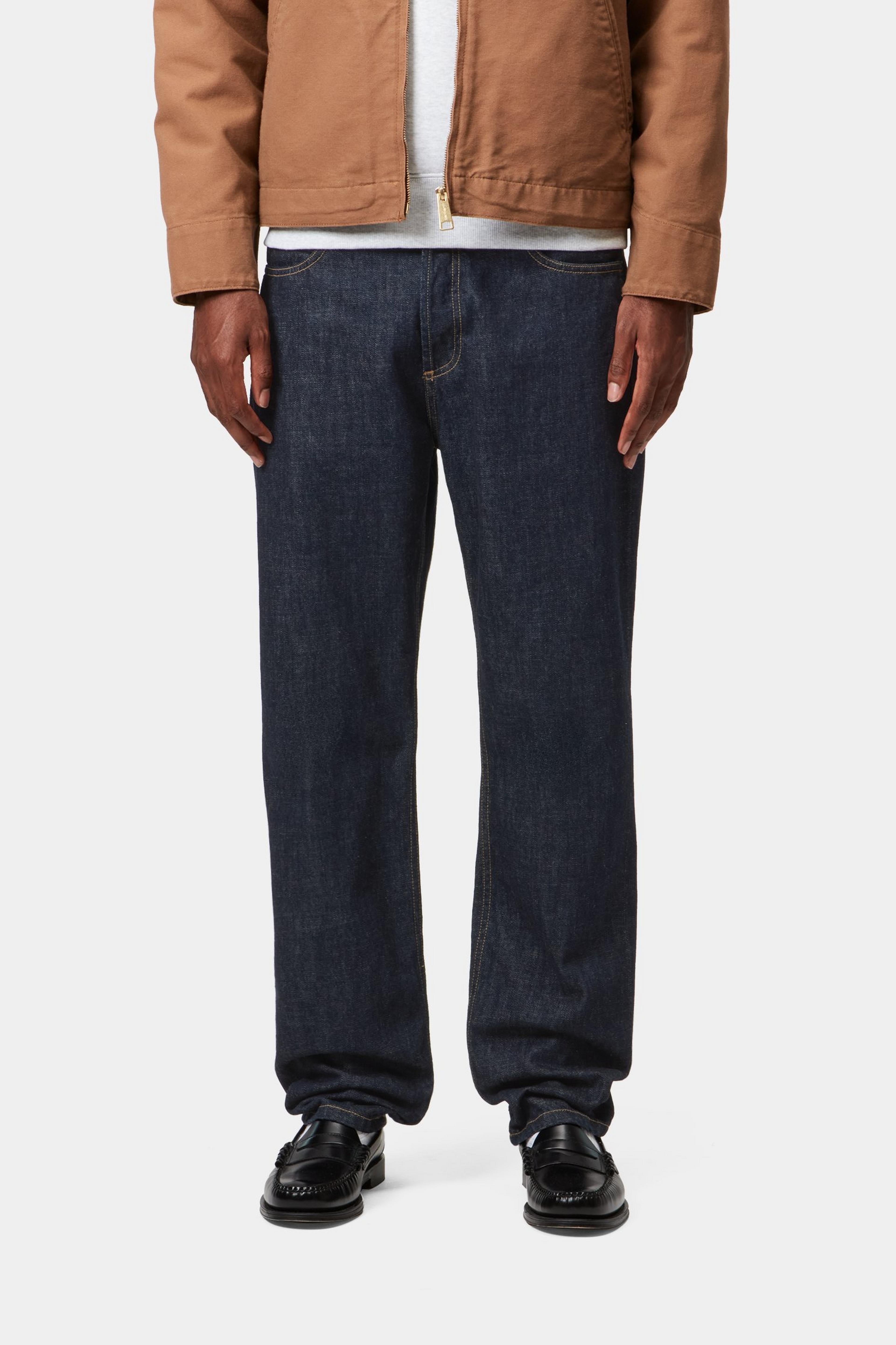 Marlow Pant - Blue (rinsed)