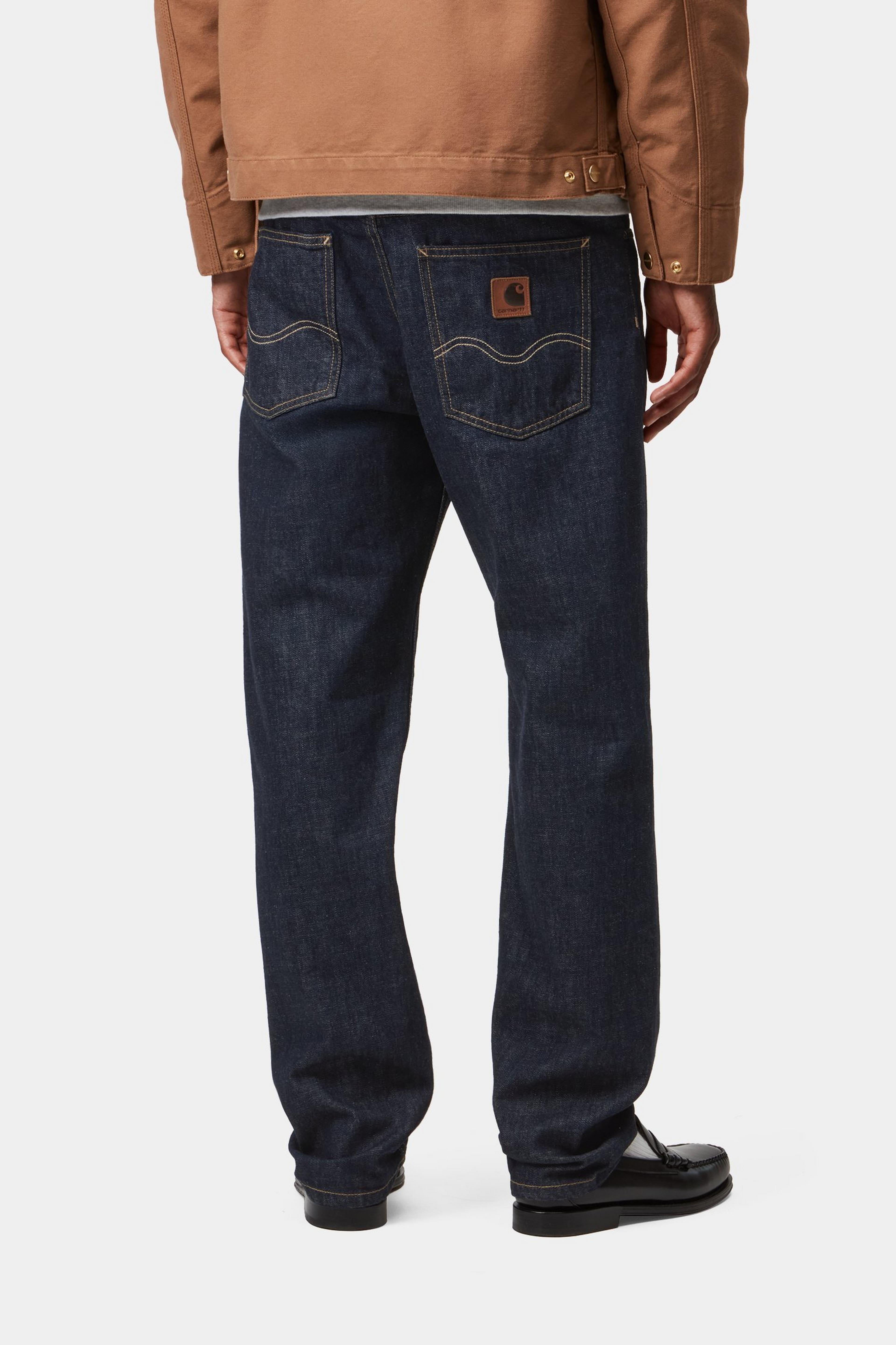 Marlow Pant - Blue (rinsed) 4