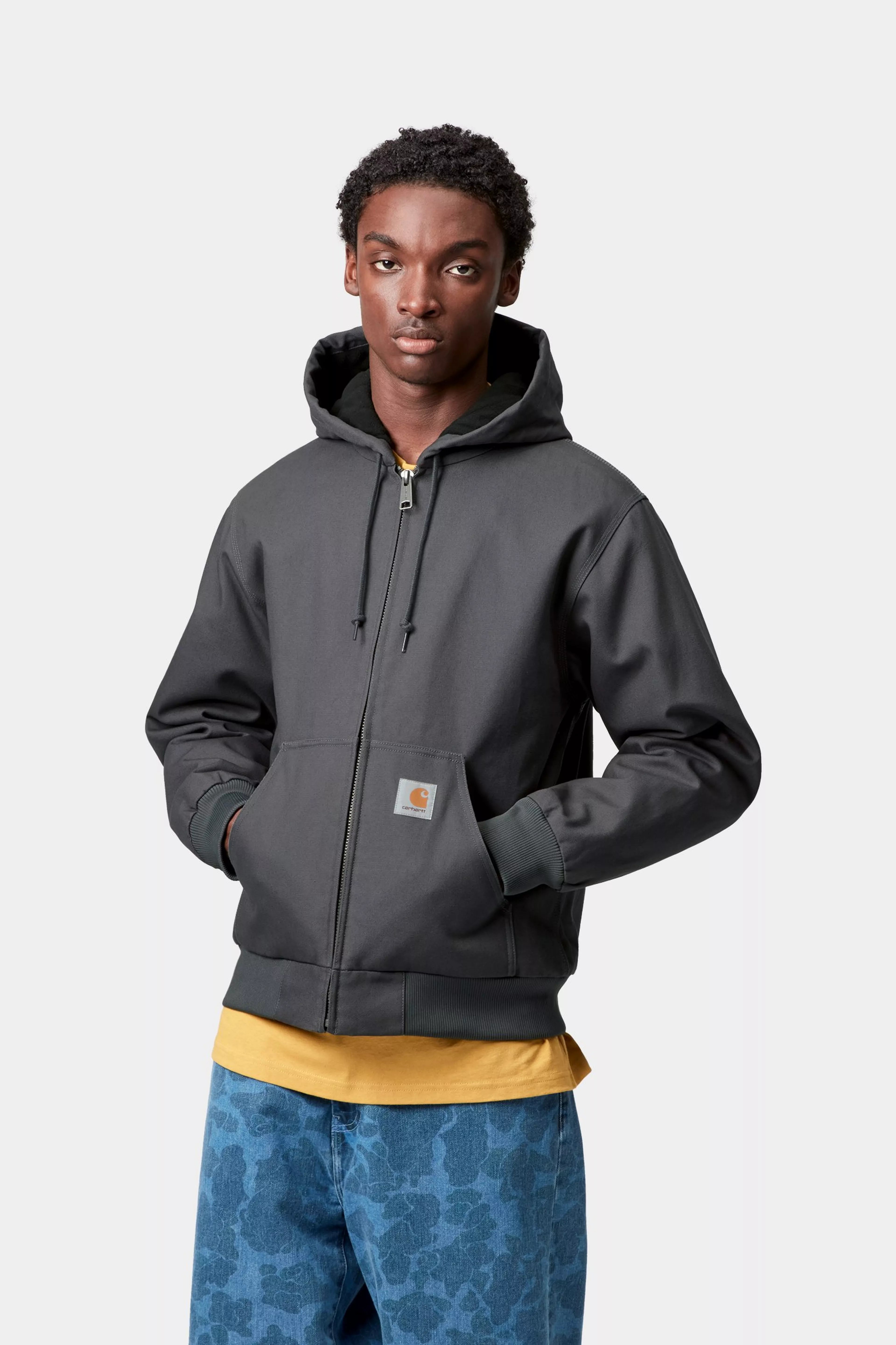 Carhartt グレー フルジップジャケット Carhartt グレー