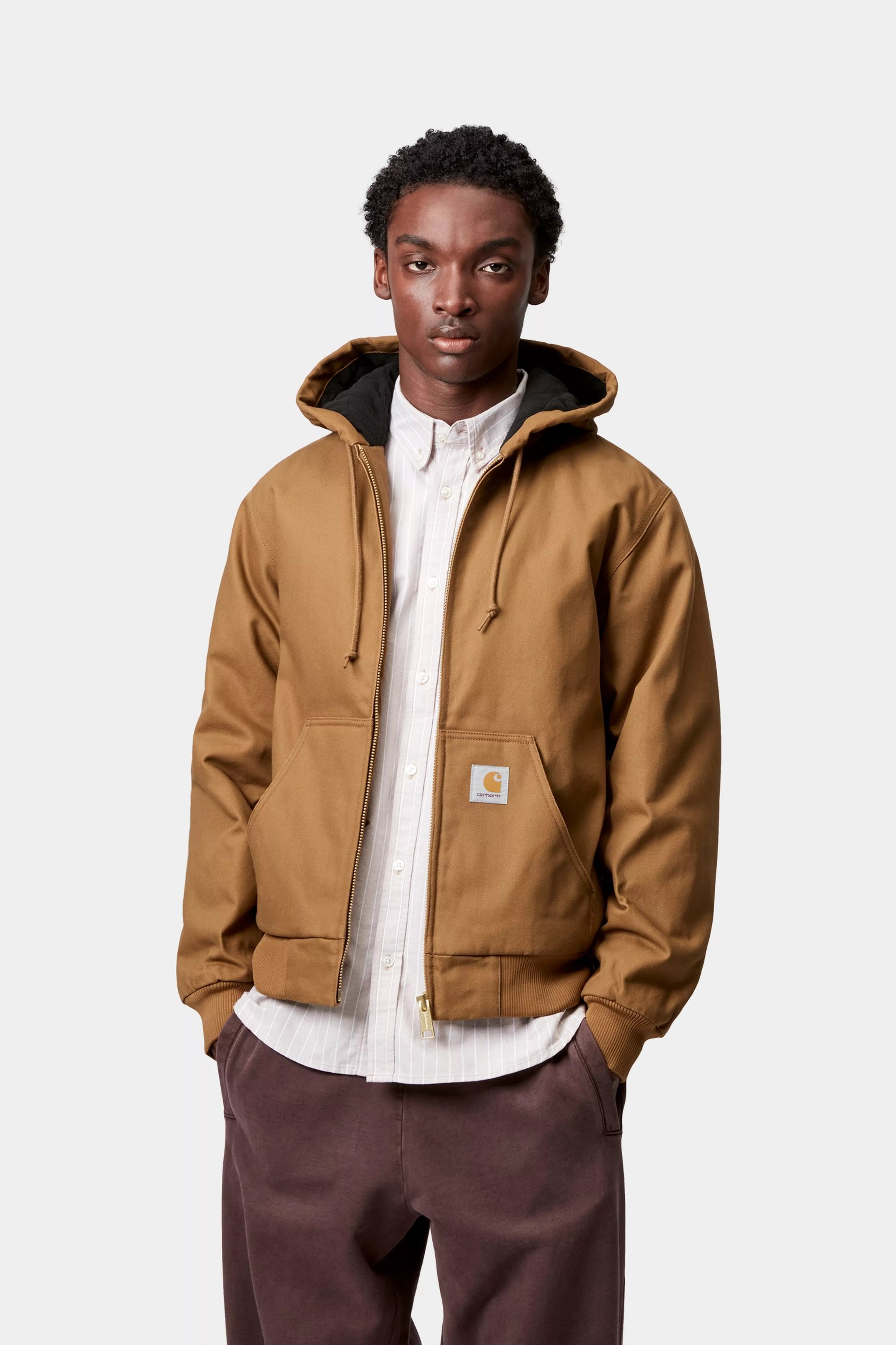 carhartt アクティブジャケット activejacket ブラウン 茶 楽天市場