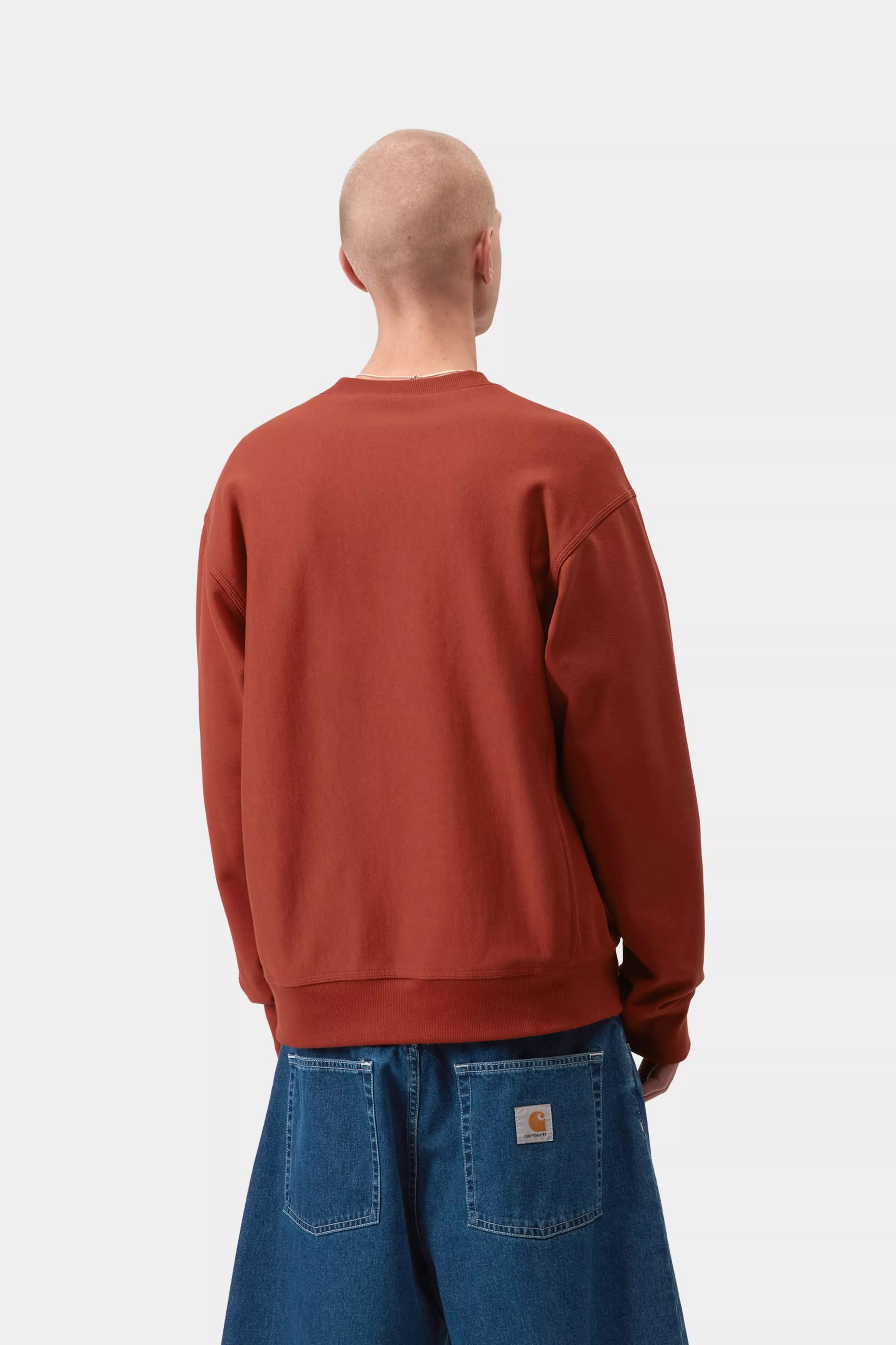 American Script Sweat - Oxide Red 3