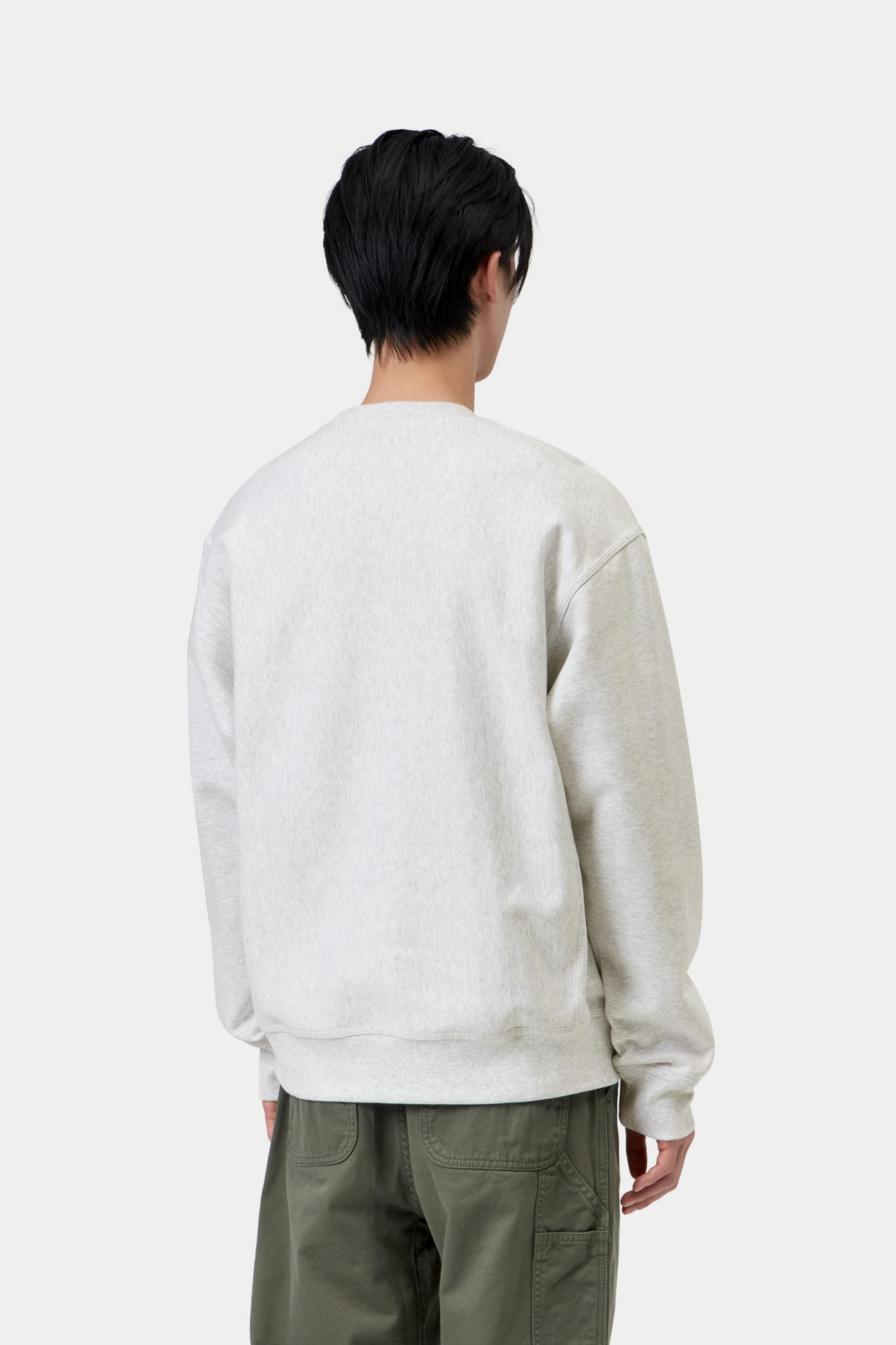 American Script Sweat - Ash Heather