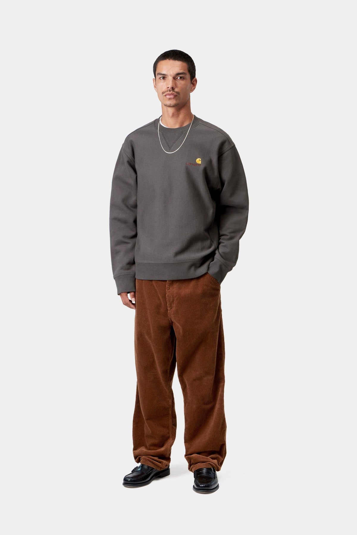 American Script Sweatshirt - Graphite