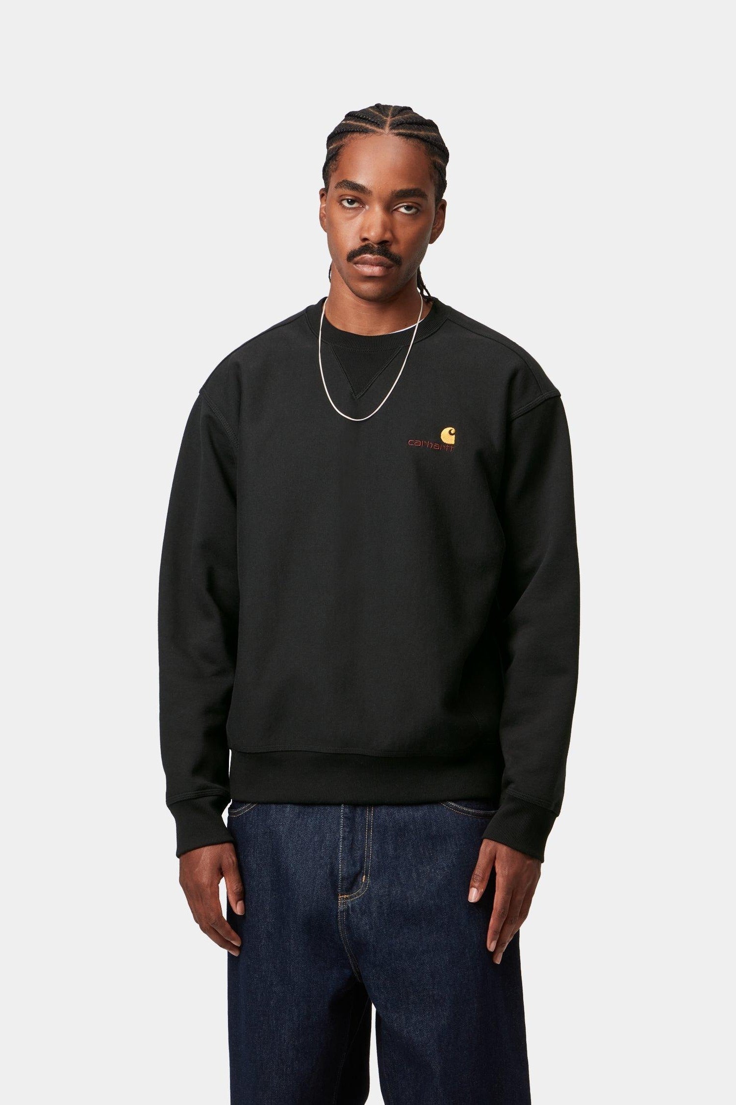 American Script Sweatshirt - Black 2