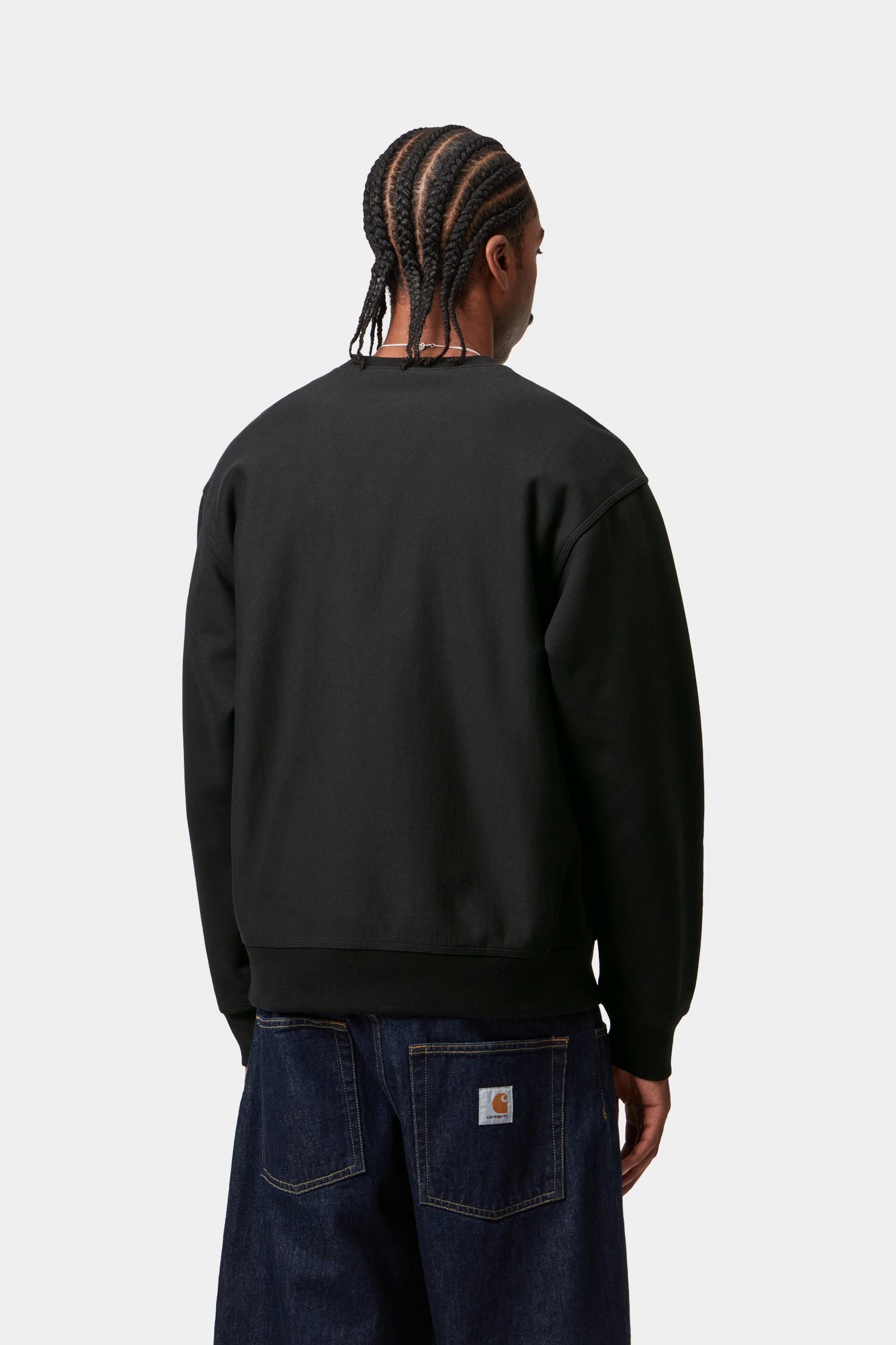 American Script Sweat - Black