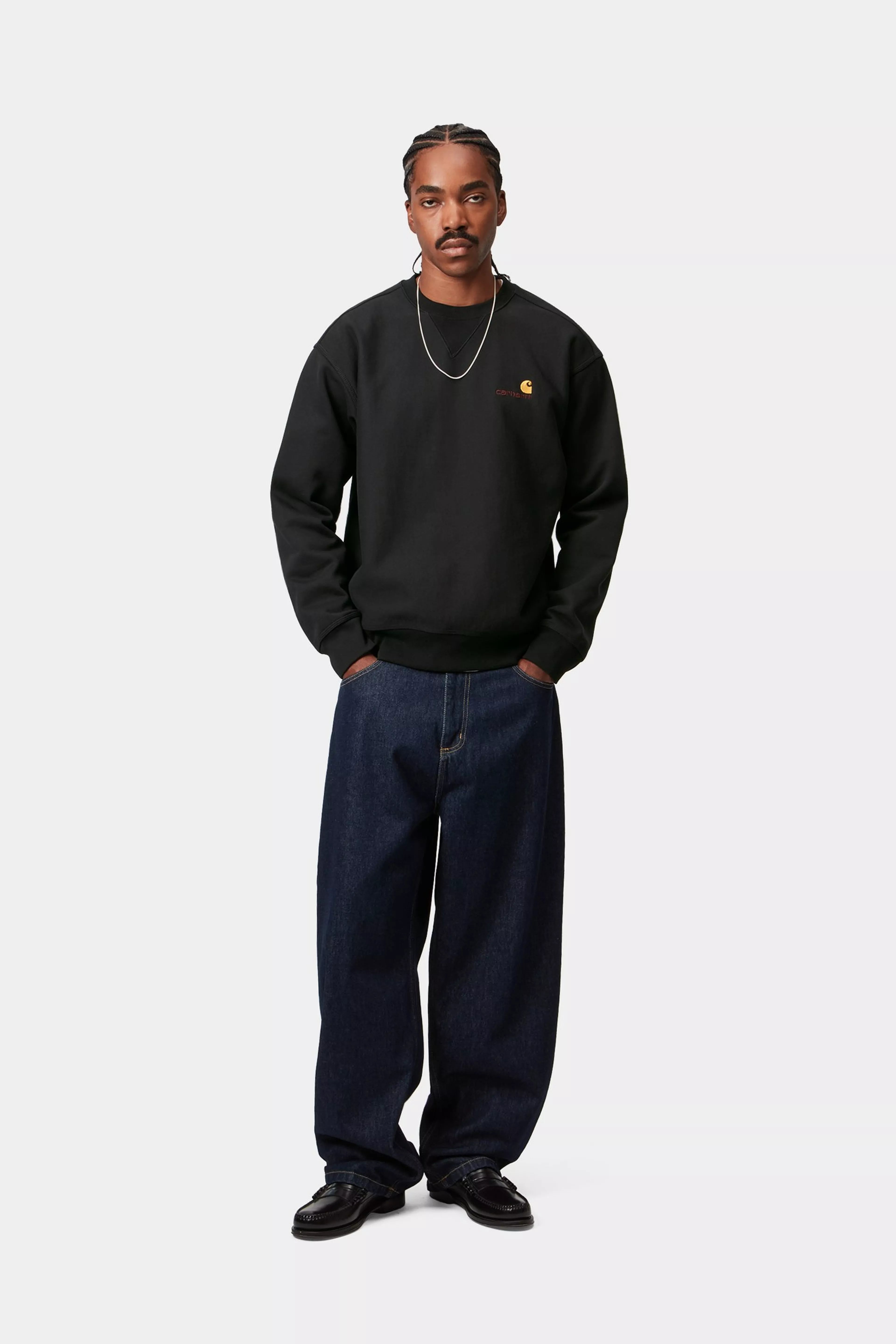 American Script Sweat - Black