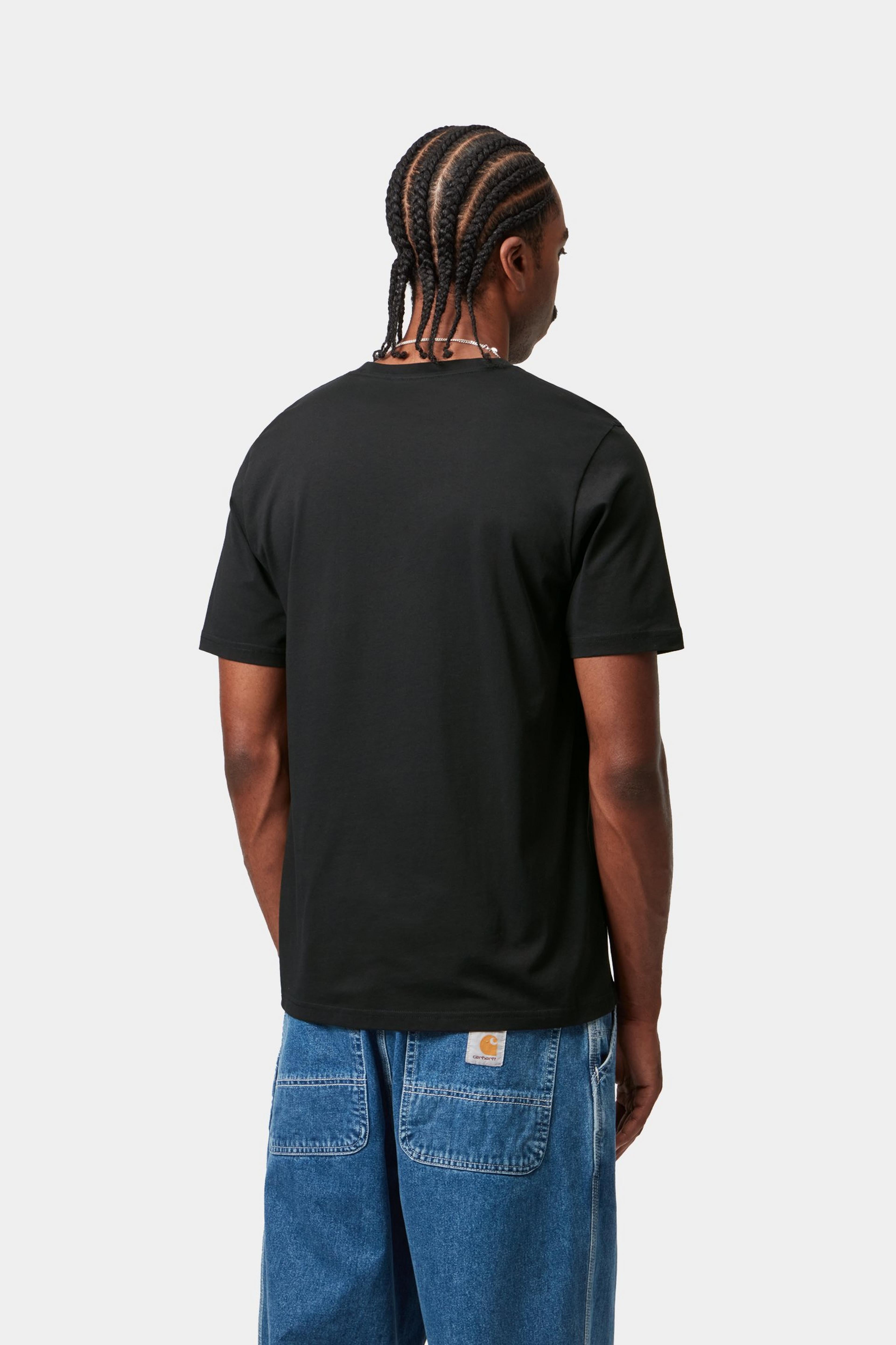 S/S Base T-Shirt - Black / White 3