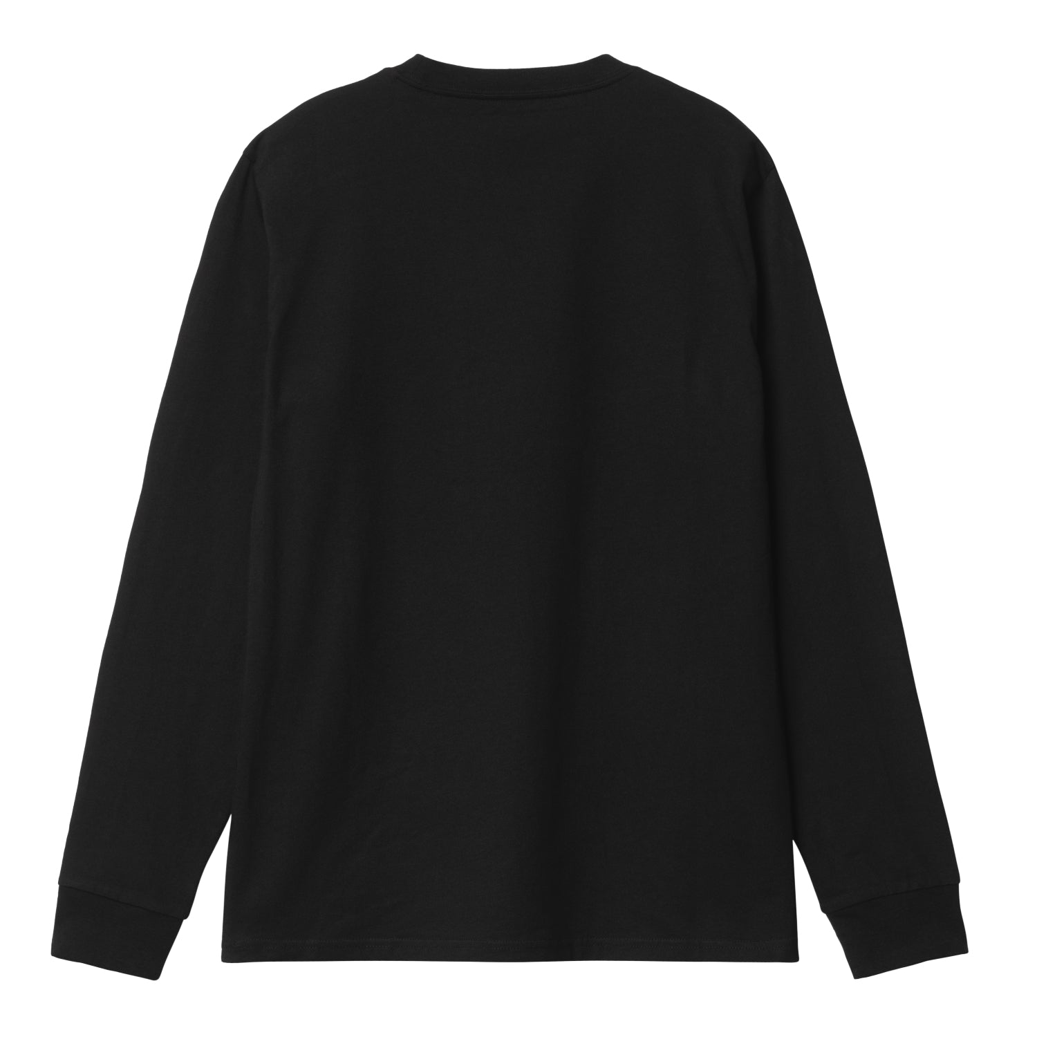 L/S BASE T-SHIRT - Black / White 5