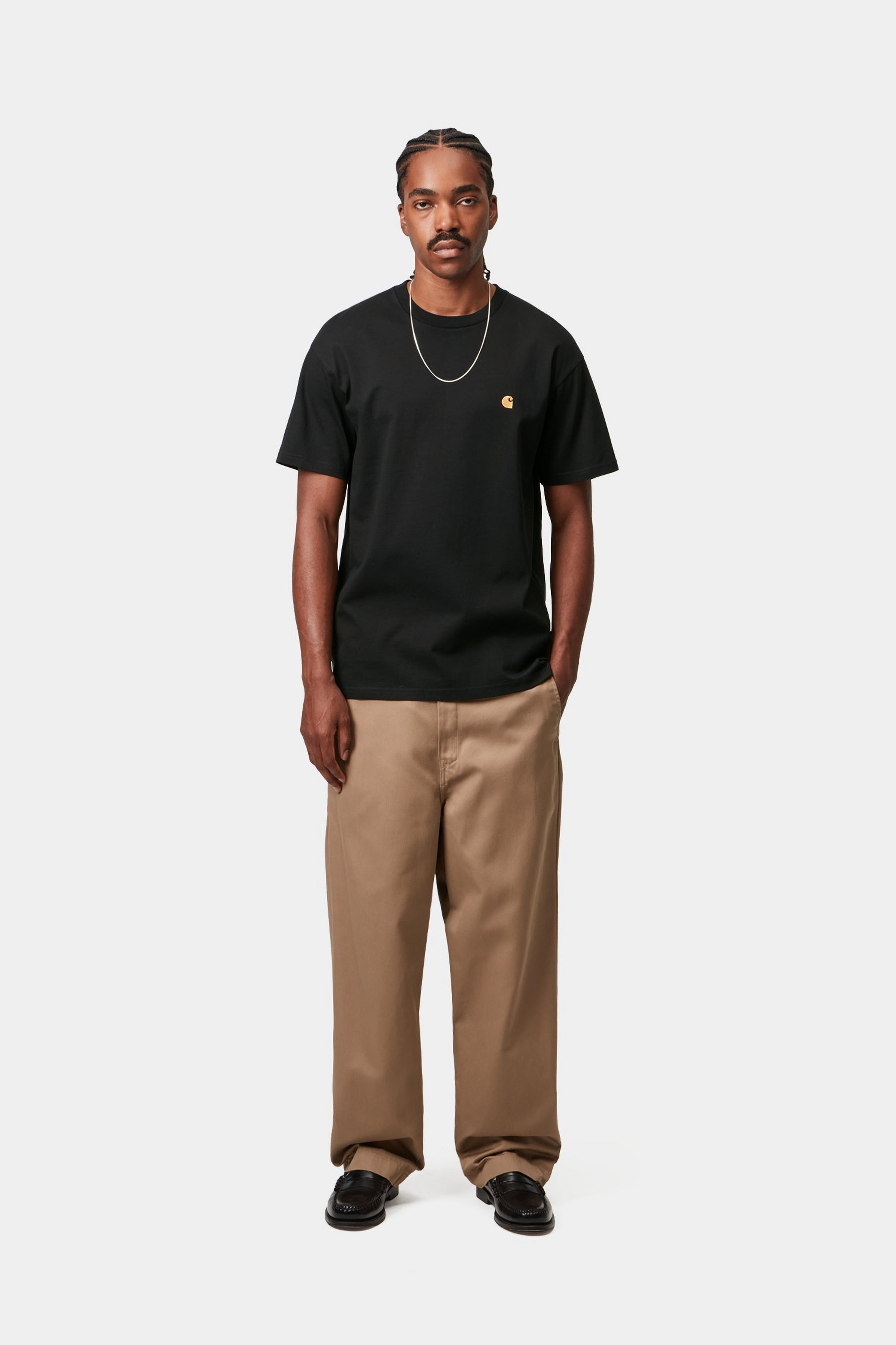 S/S Chase T-Shirt - Black / Gold