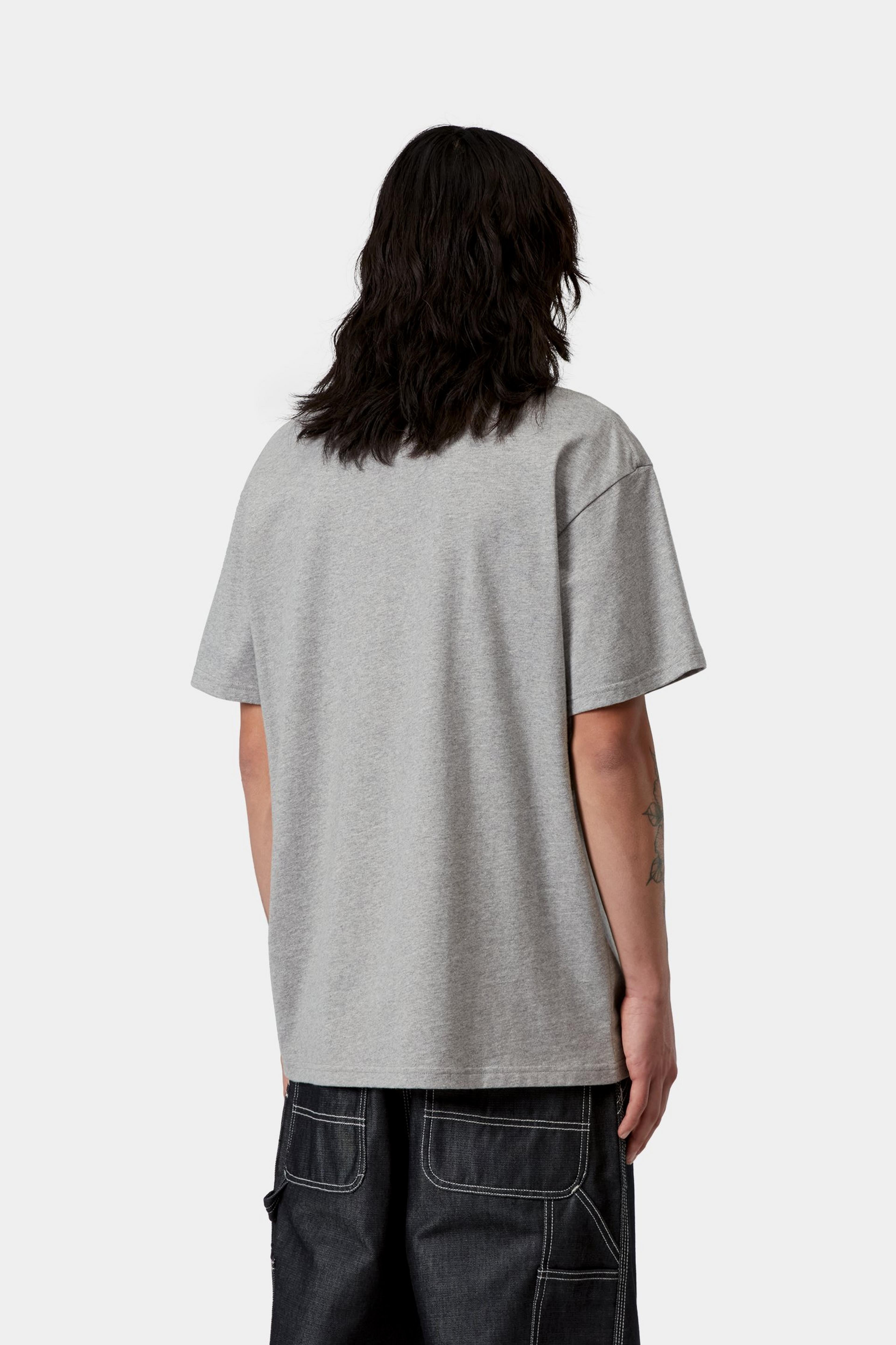 S/S Chase T-Shirt - Grey Heather / Gold 3