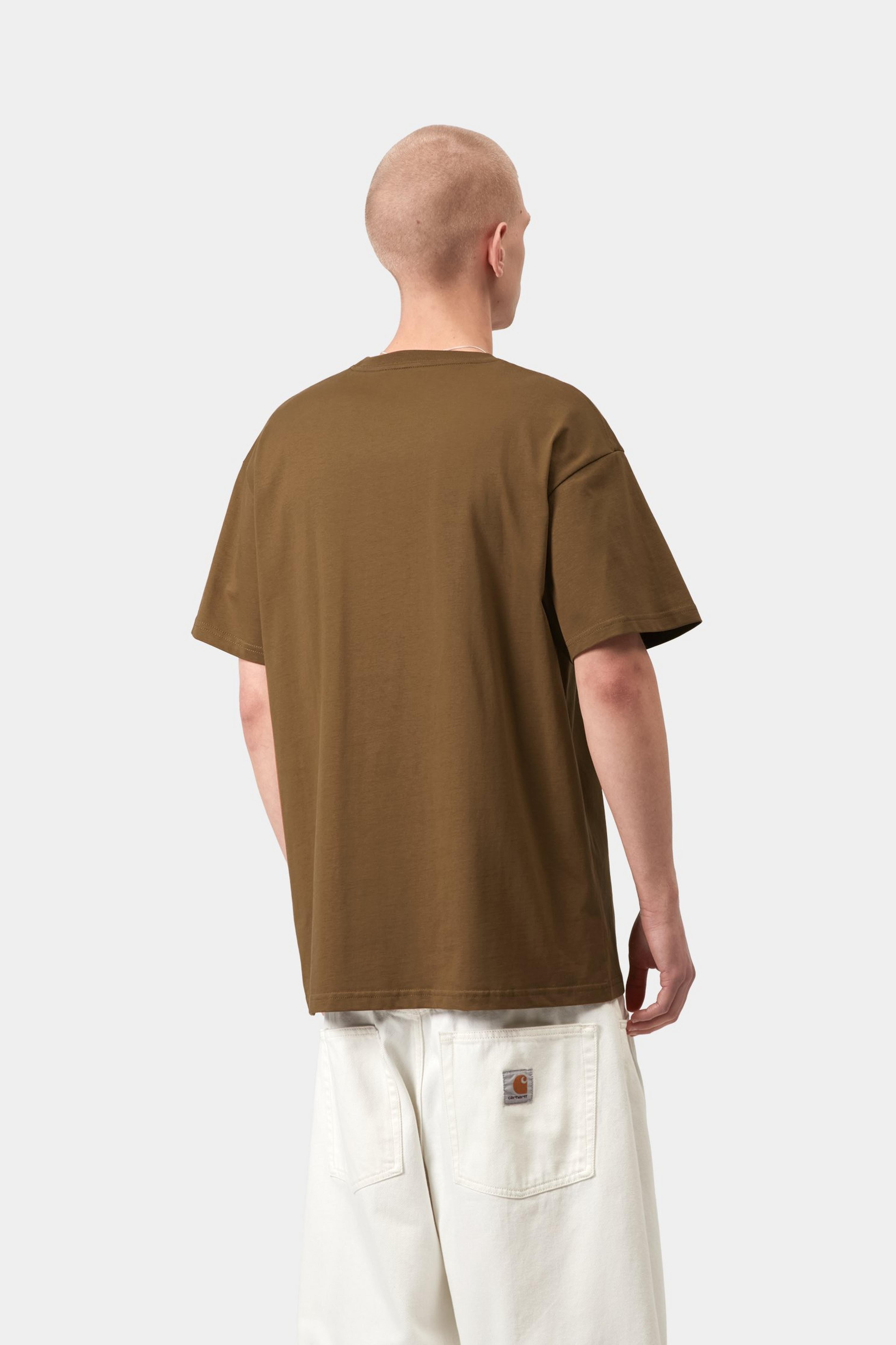 S/S Chase T-Shirt - Hamilton Brown / Gold 3