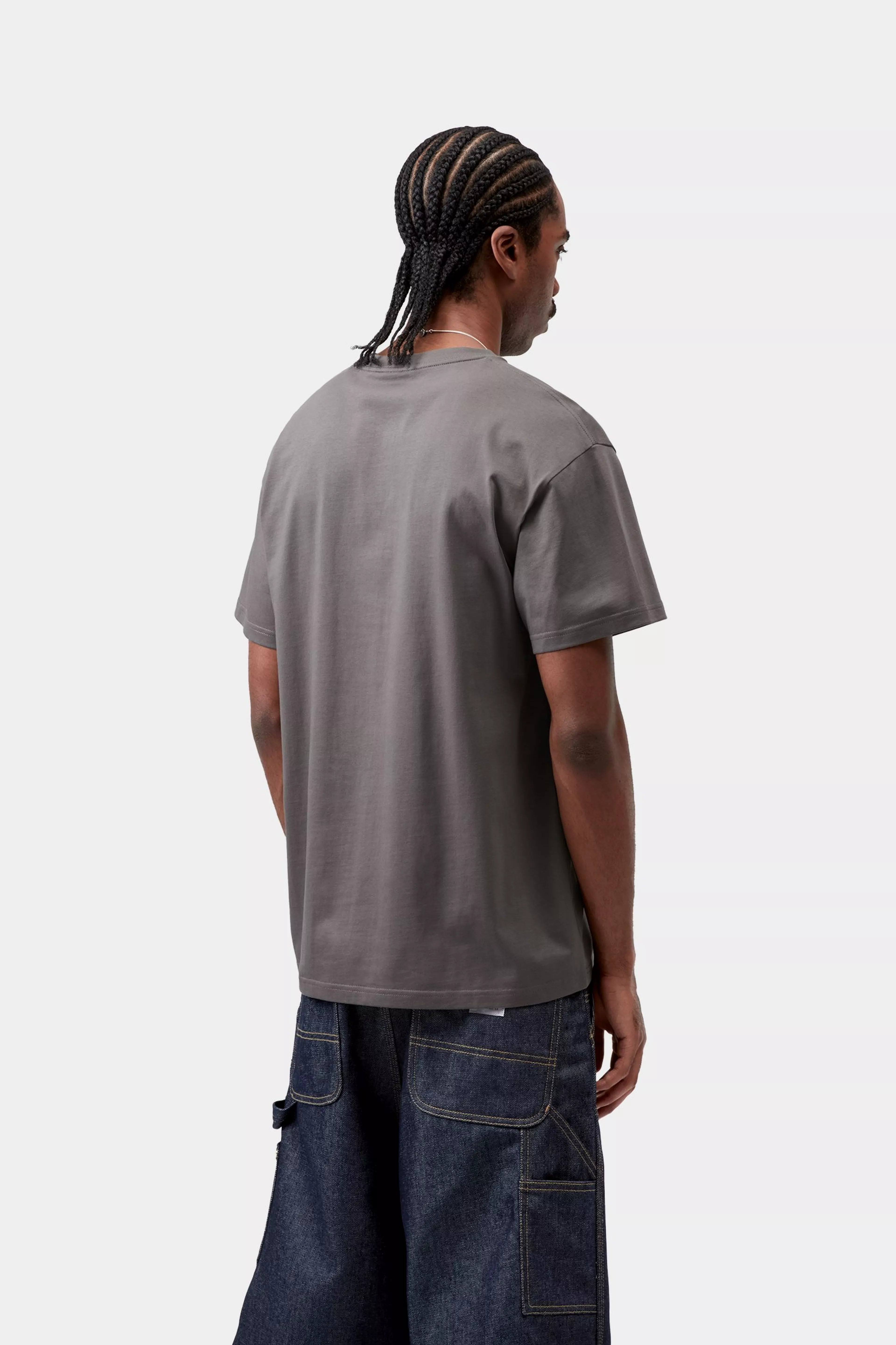 S/S Chase T-Shirt - Porphyry / Gold 3