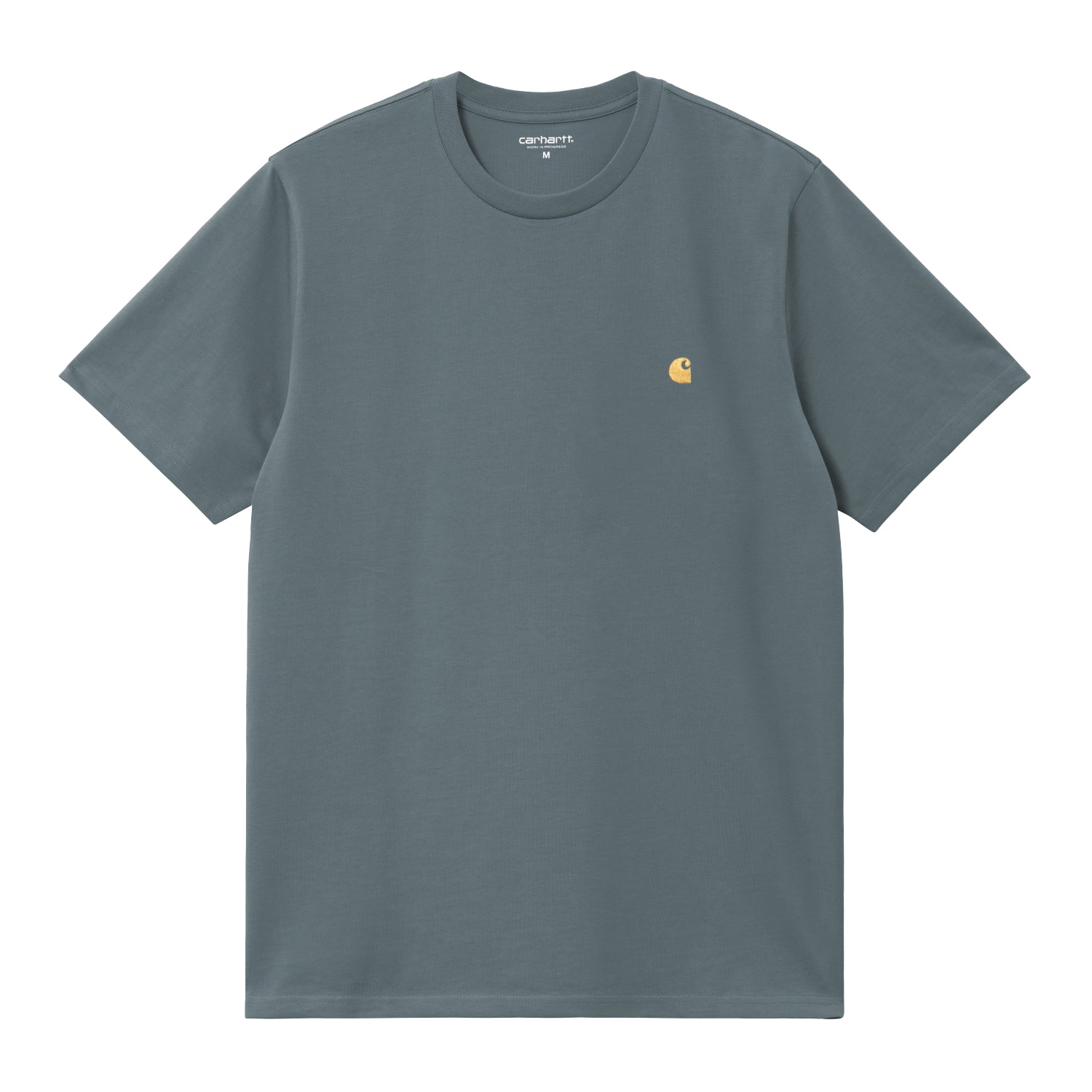 S/S Chase T-Shirt - Cozy Blue / Gold 1