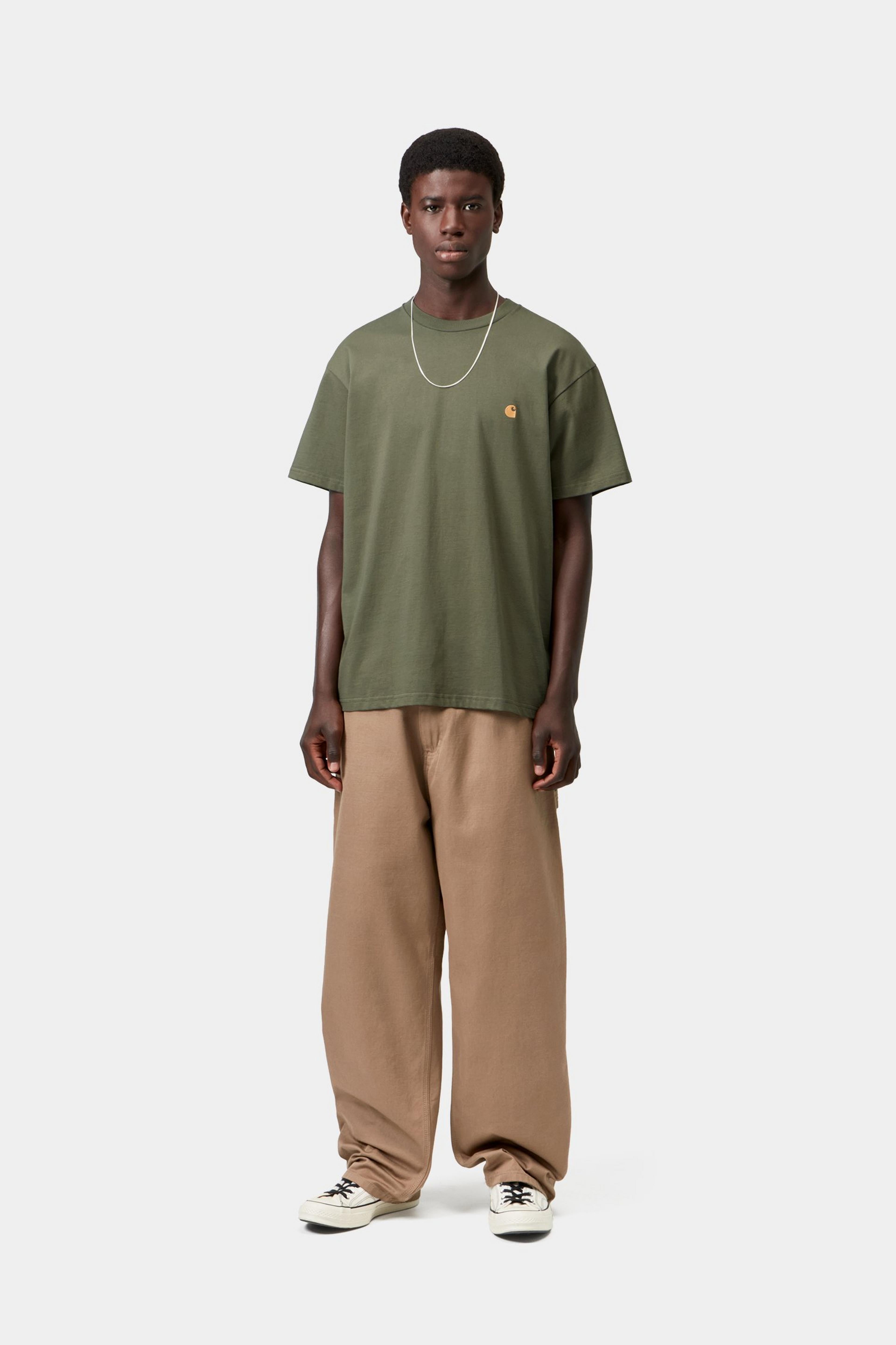 S/S Chase T-Shirt - Leaf / Gold