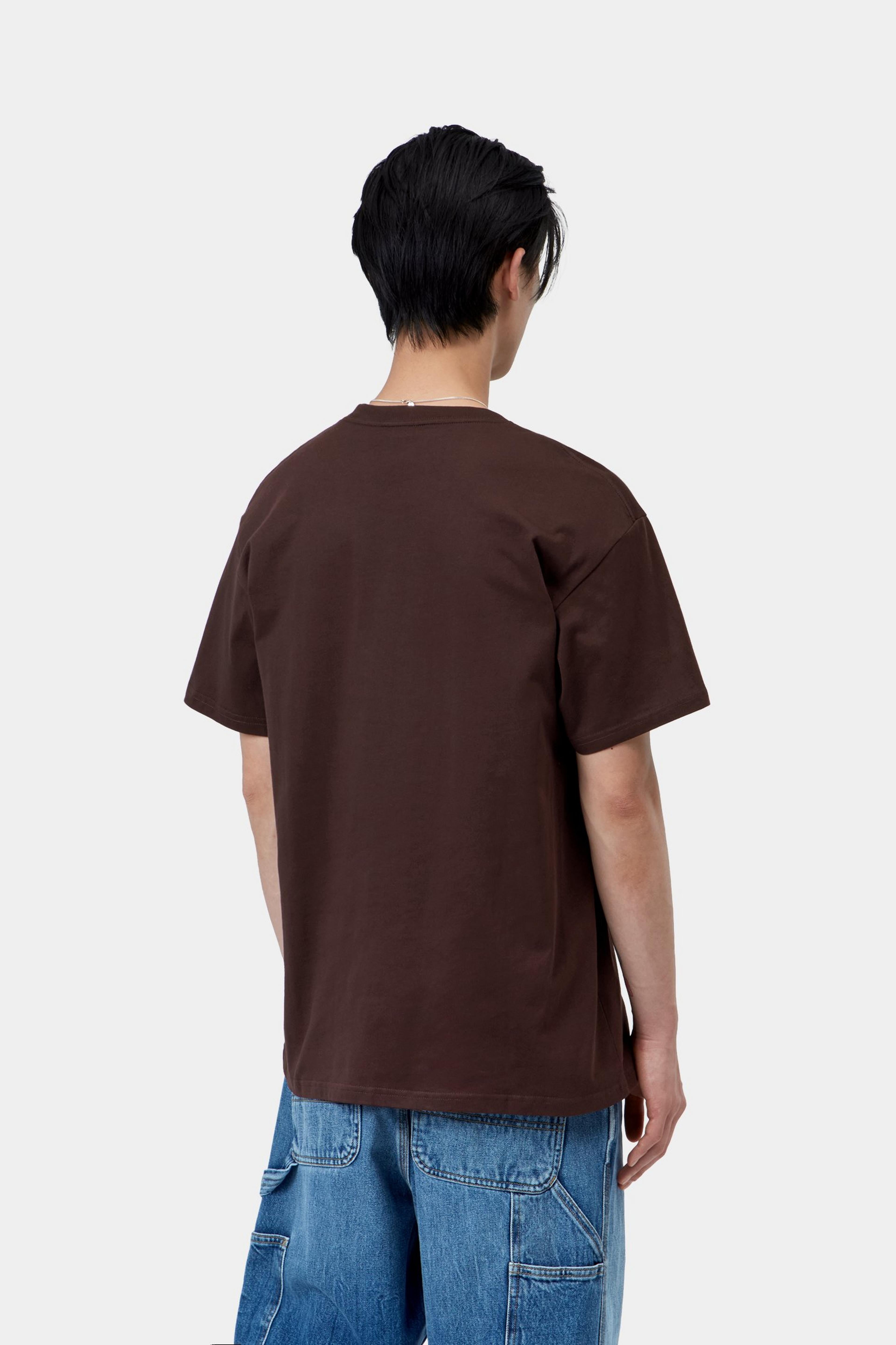 S/S Chase T-Shirt - Palisander / Gold