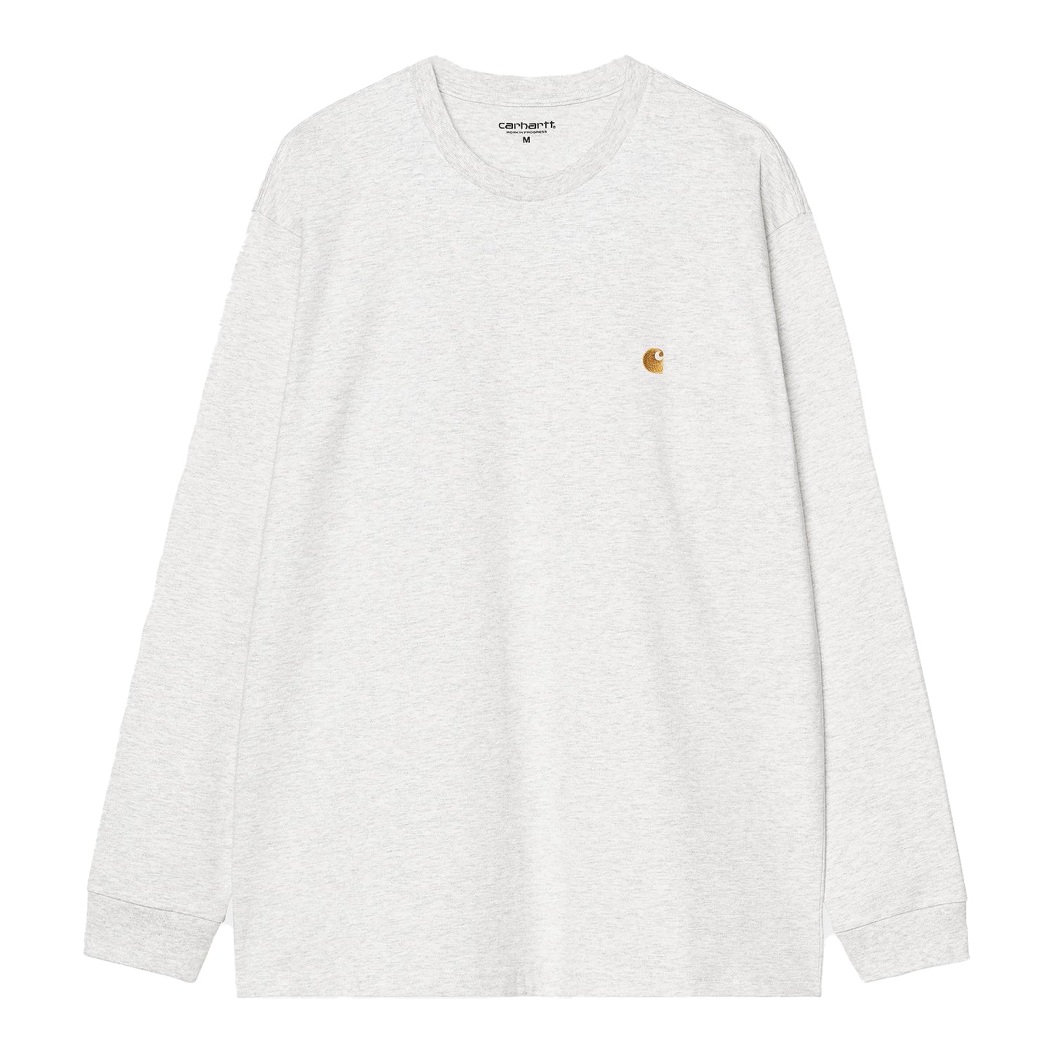 L/S Chase T-Shirt - Ash Heather / Gold