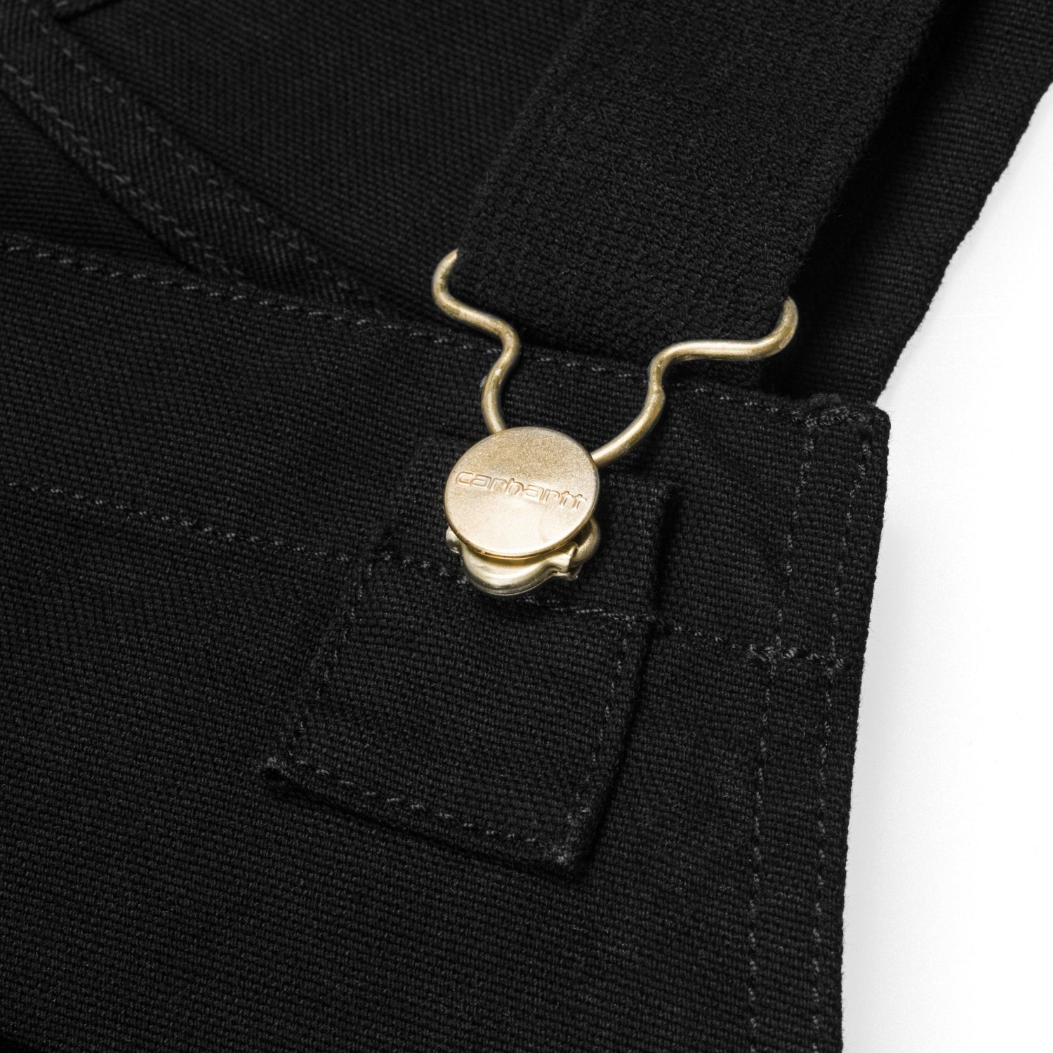 Bib Overall - Black, Rinsed