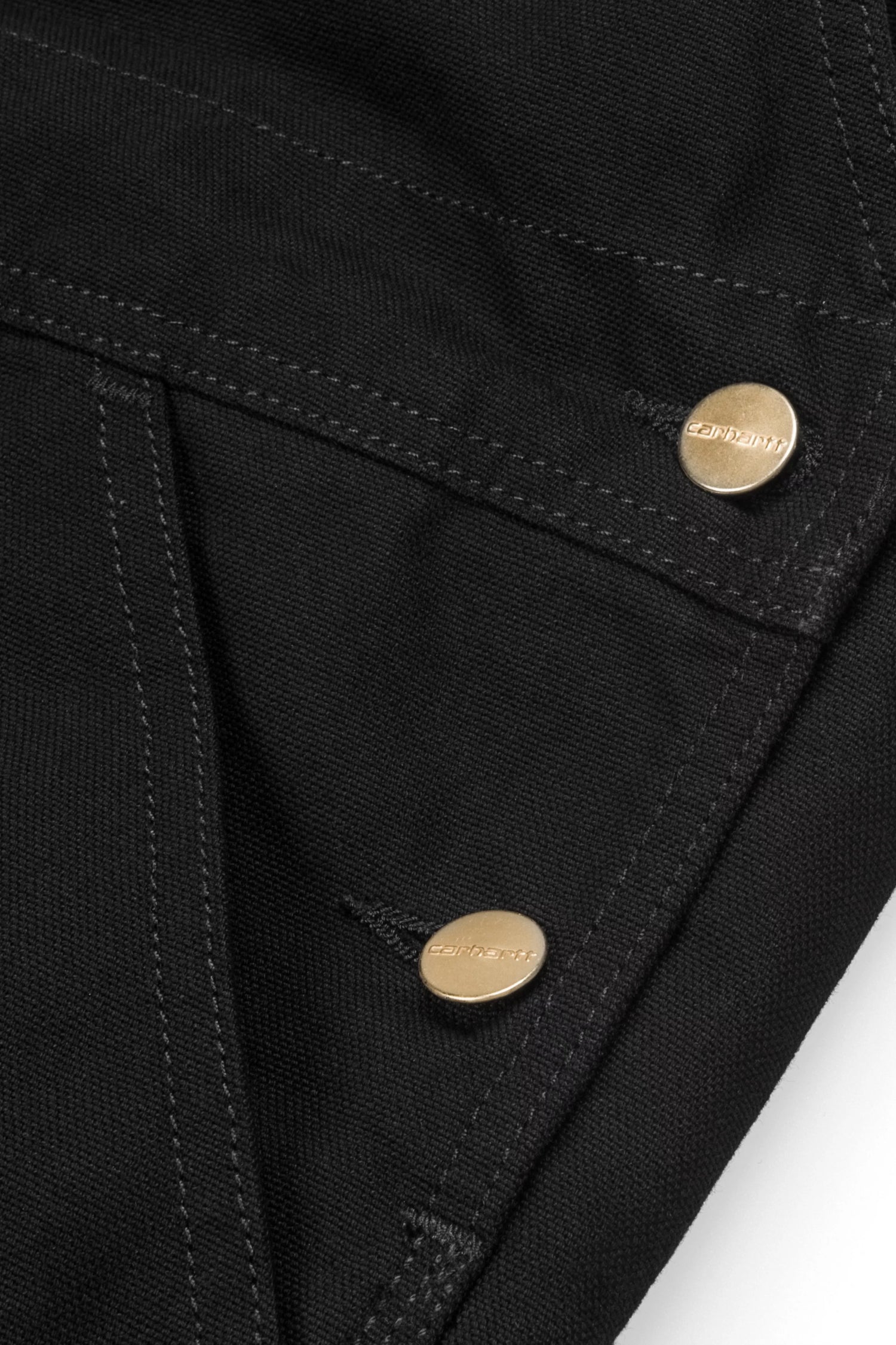 Bib Overall - Black, Rinsed