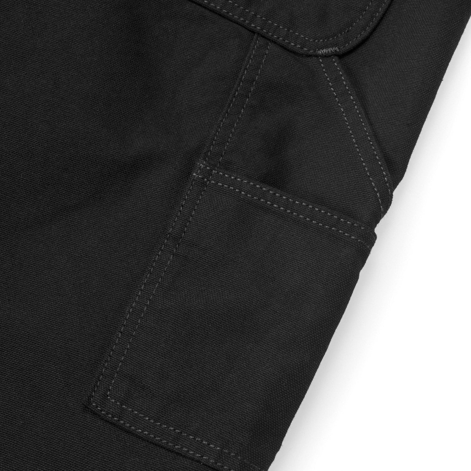 Bib Overall - Black, Rinsed