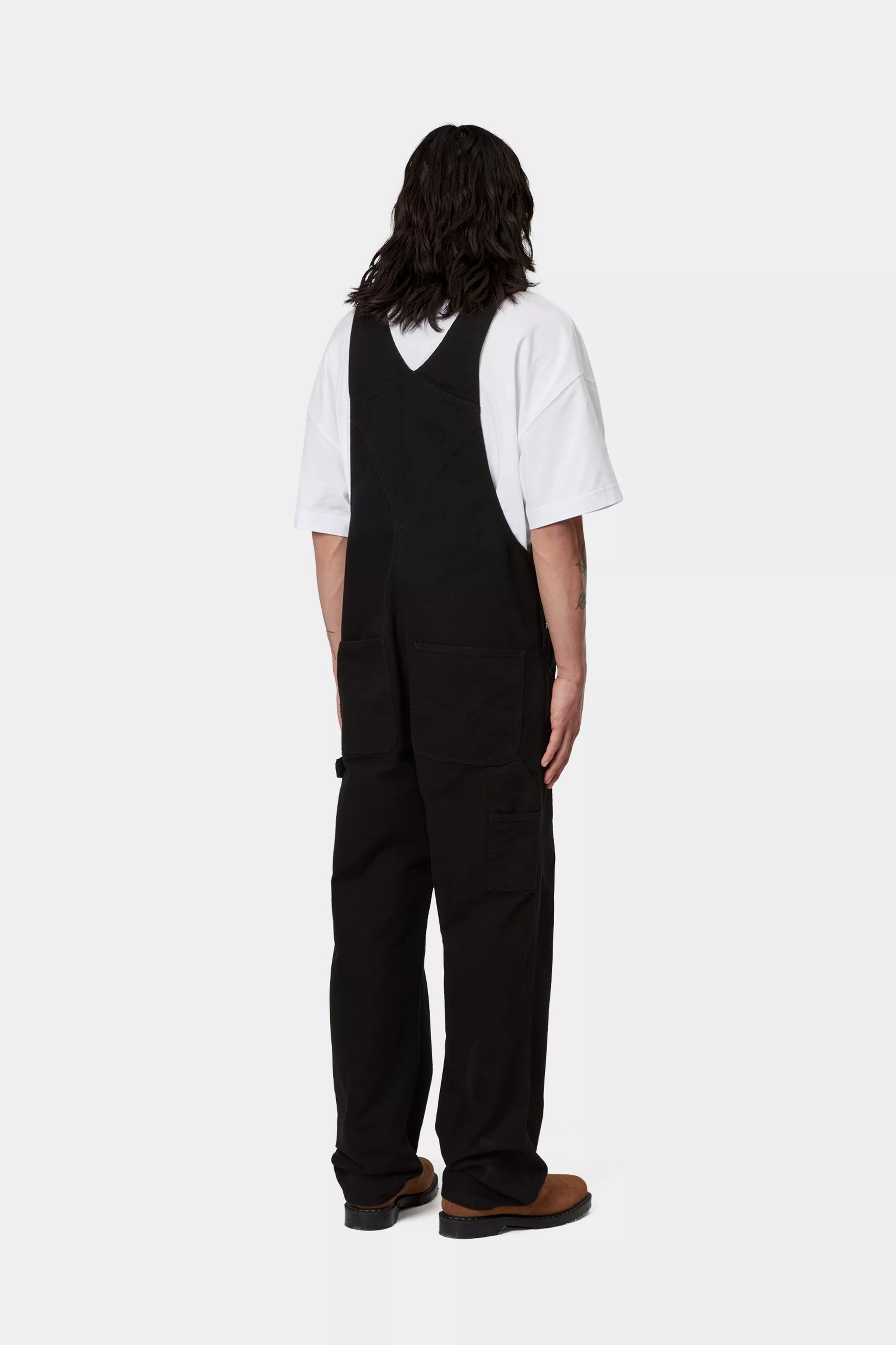 Bib Overall - Black (rinsed) 3