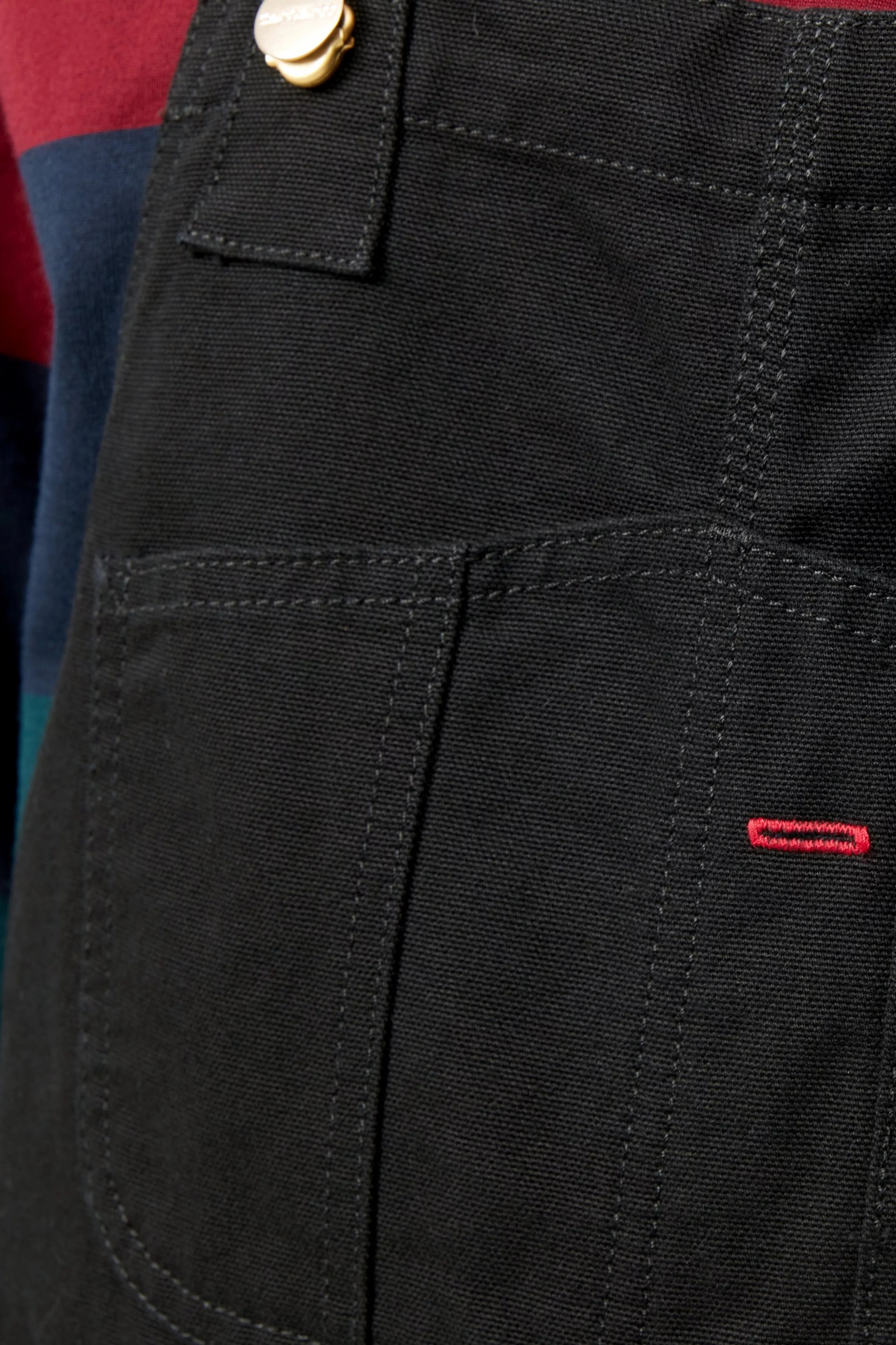 Bib Overall - Black (rinsed) 4