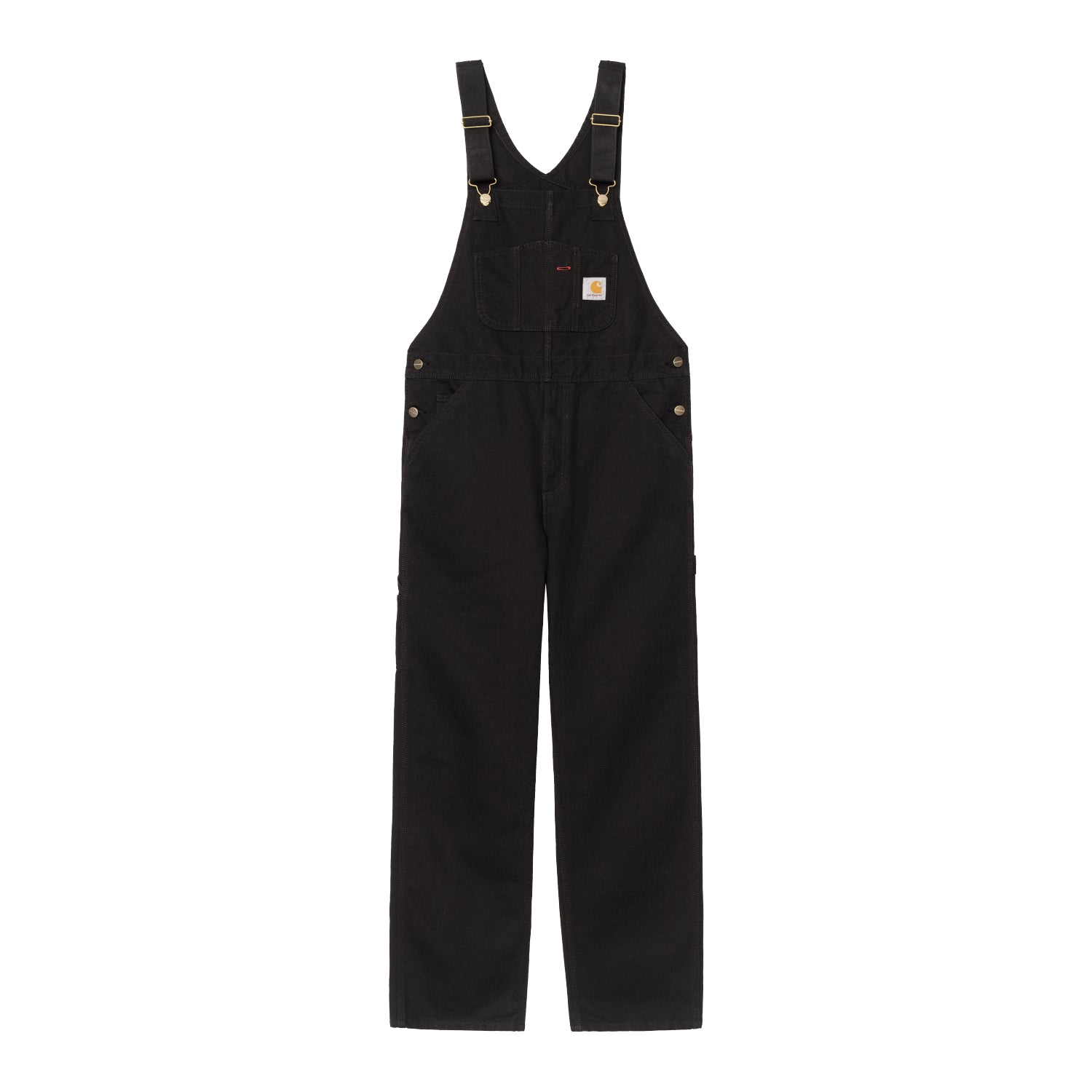 Bib Overall - Black, Rinsed