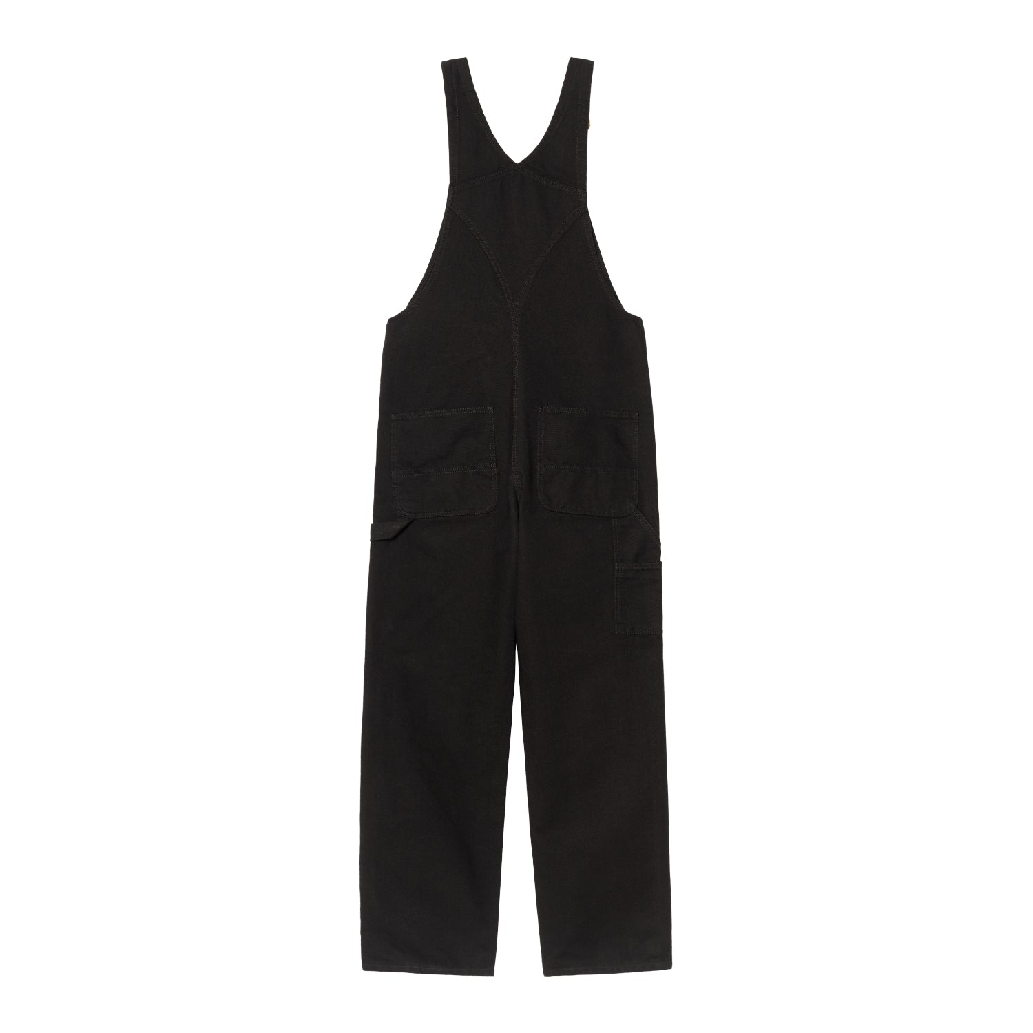 Bib Overall - Black, Rinsed
