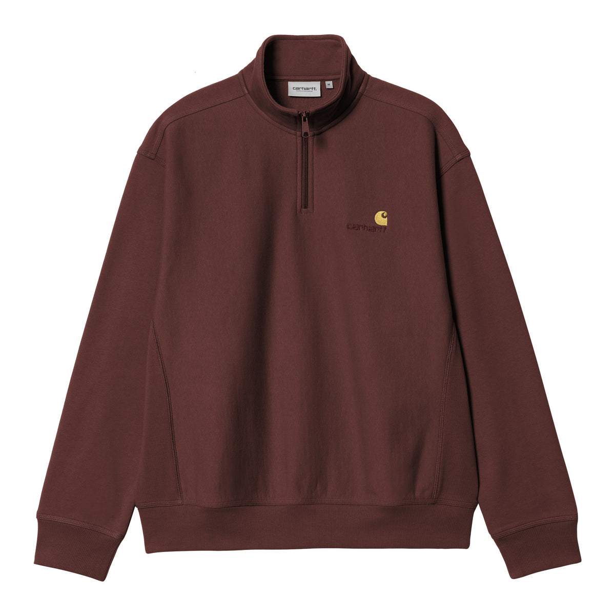 Half Zip American Script Sweatshirt - Amarone