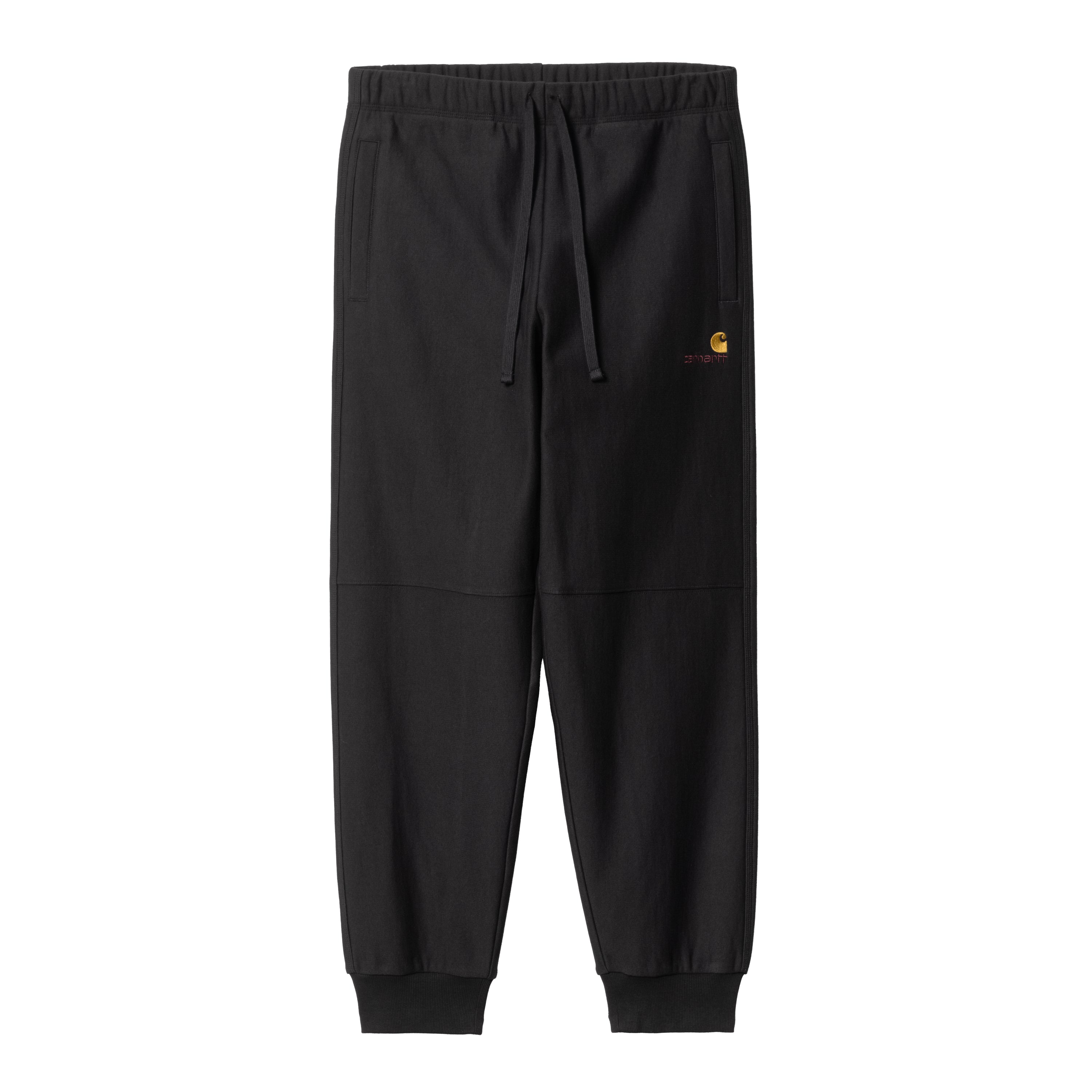 AMERICAN SCRIPT JOGGING PANT - Black