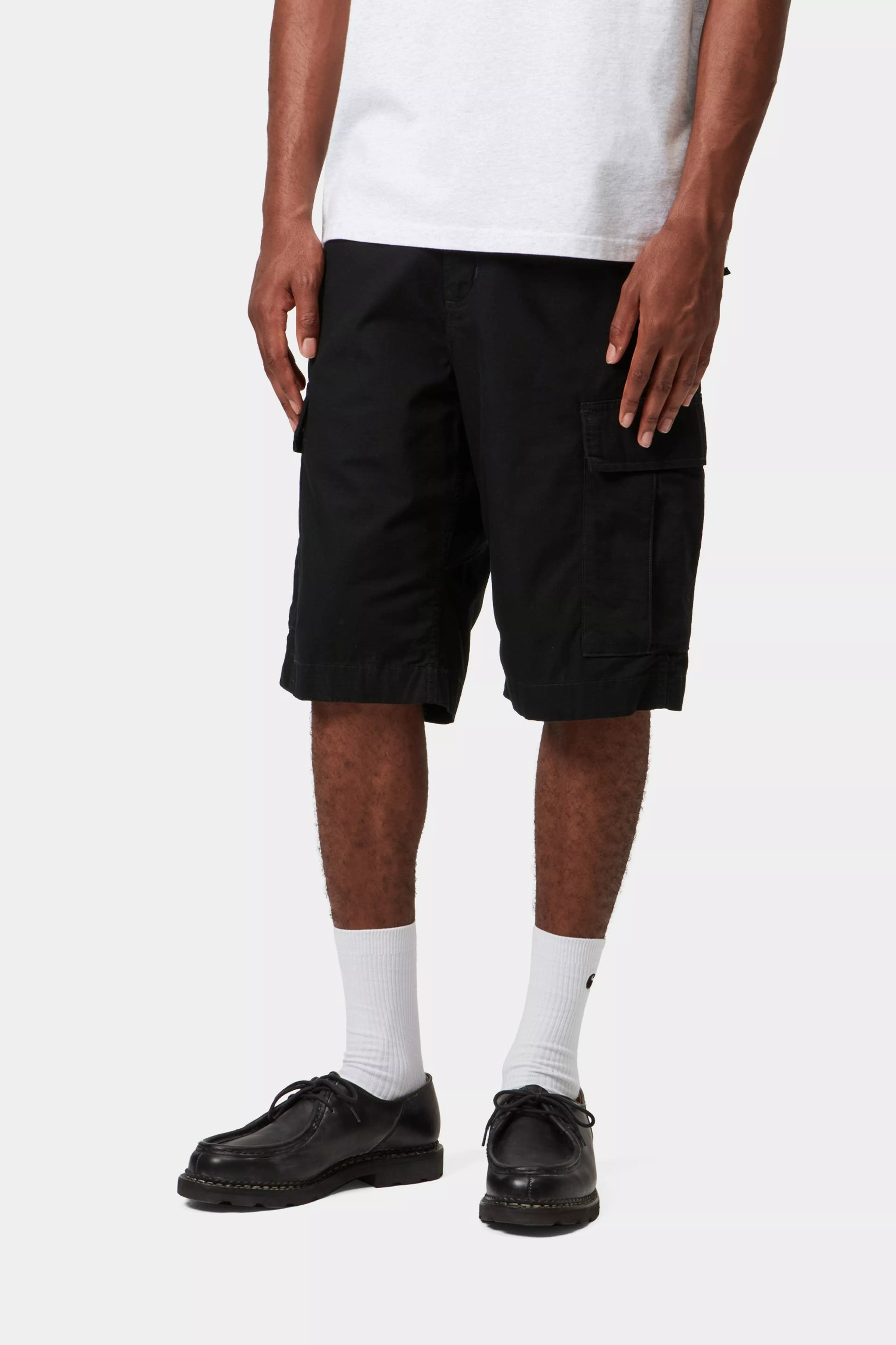 Regular Cargo Short - Black (rinsed) 3