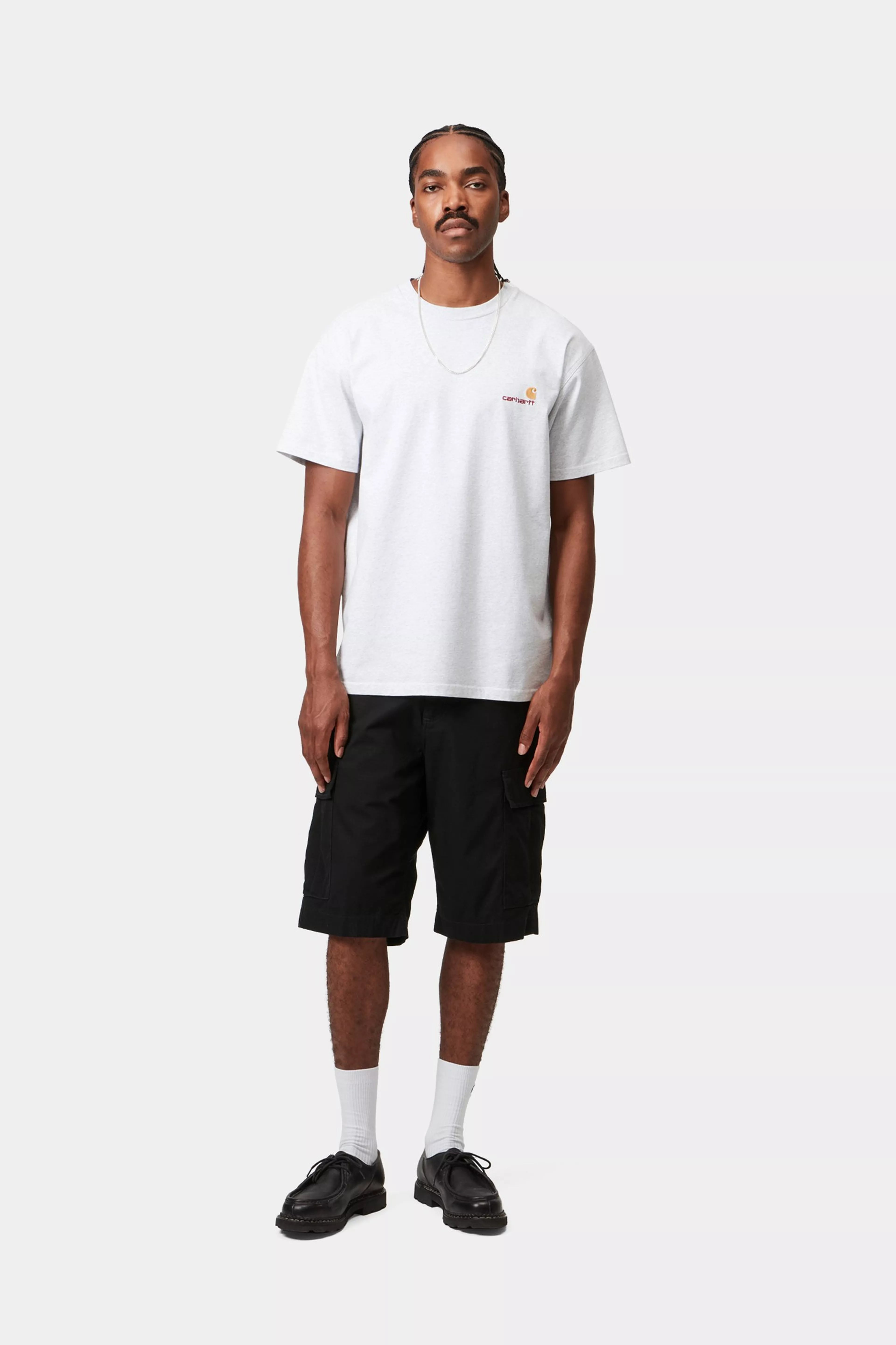 Regular Cargo Short - Black (rinsed) 5