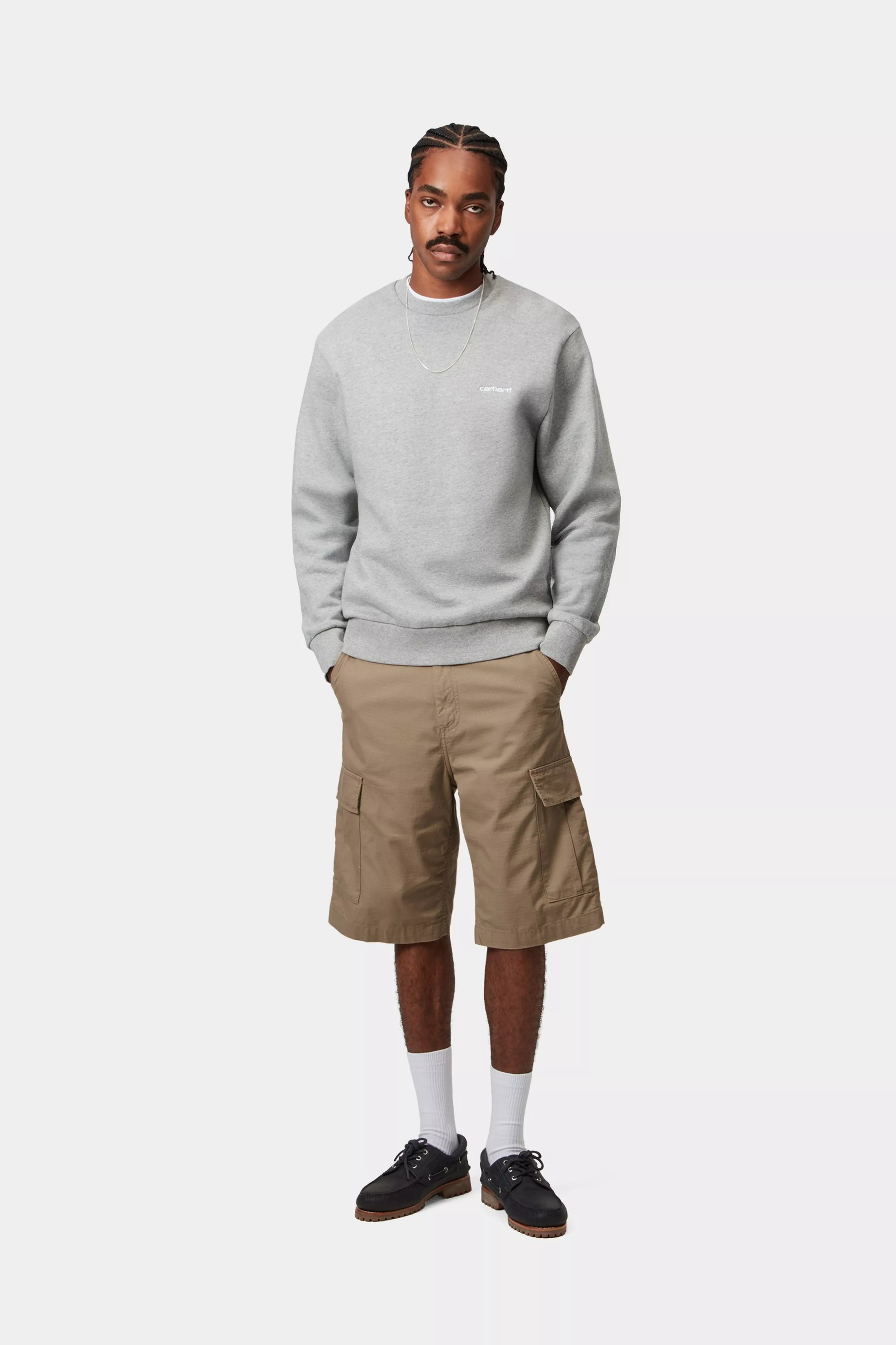 Regular Cargo Short - Leather (rinsed) 5