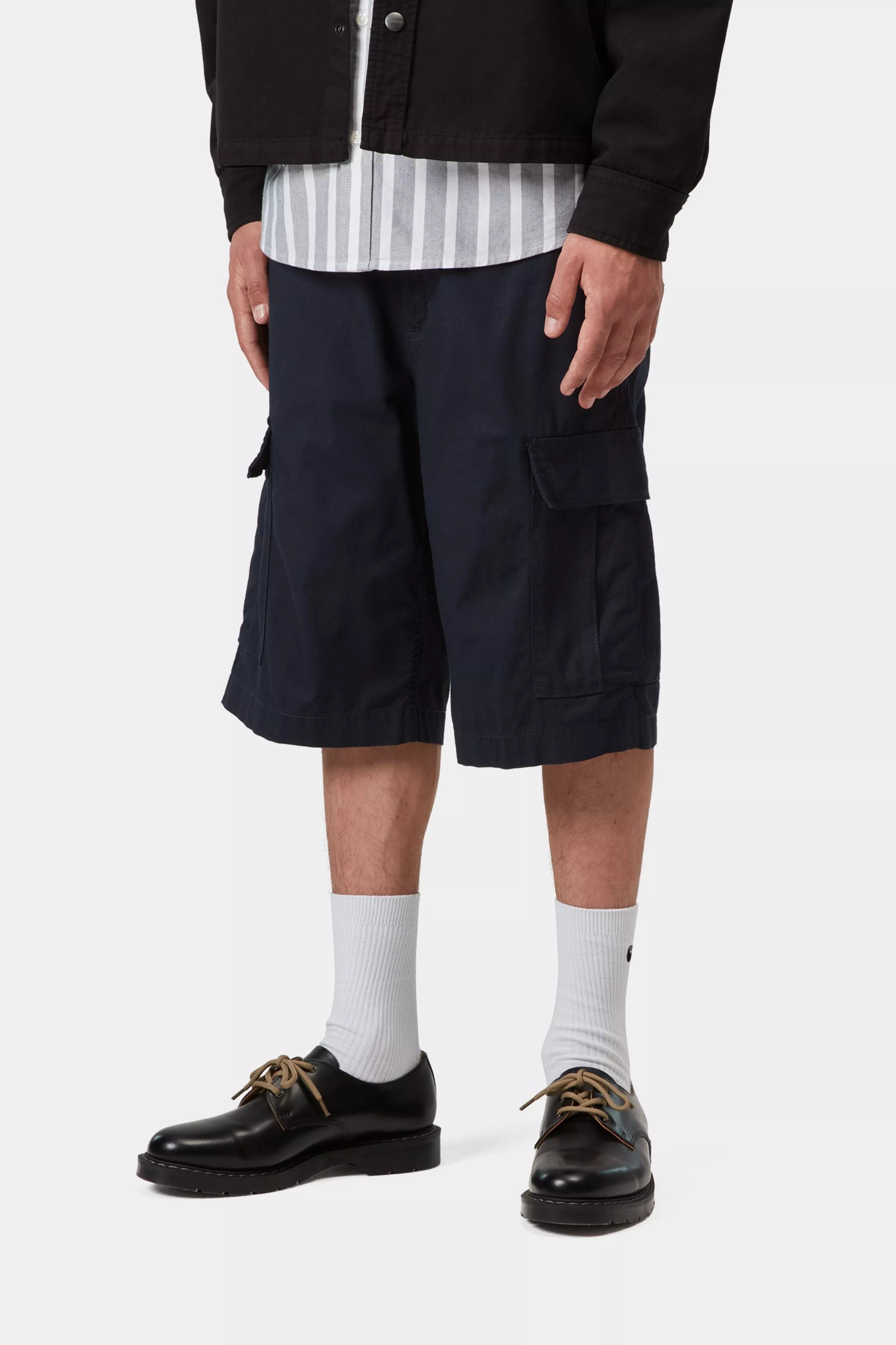 Regular Cargo Short - Deep Night (rinsed) 3