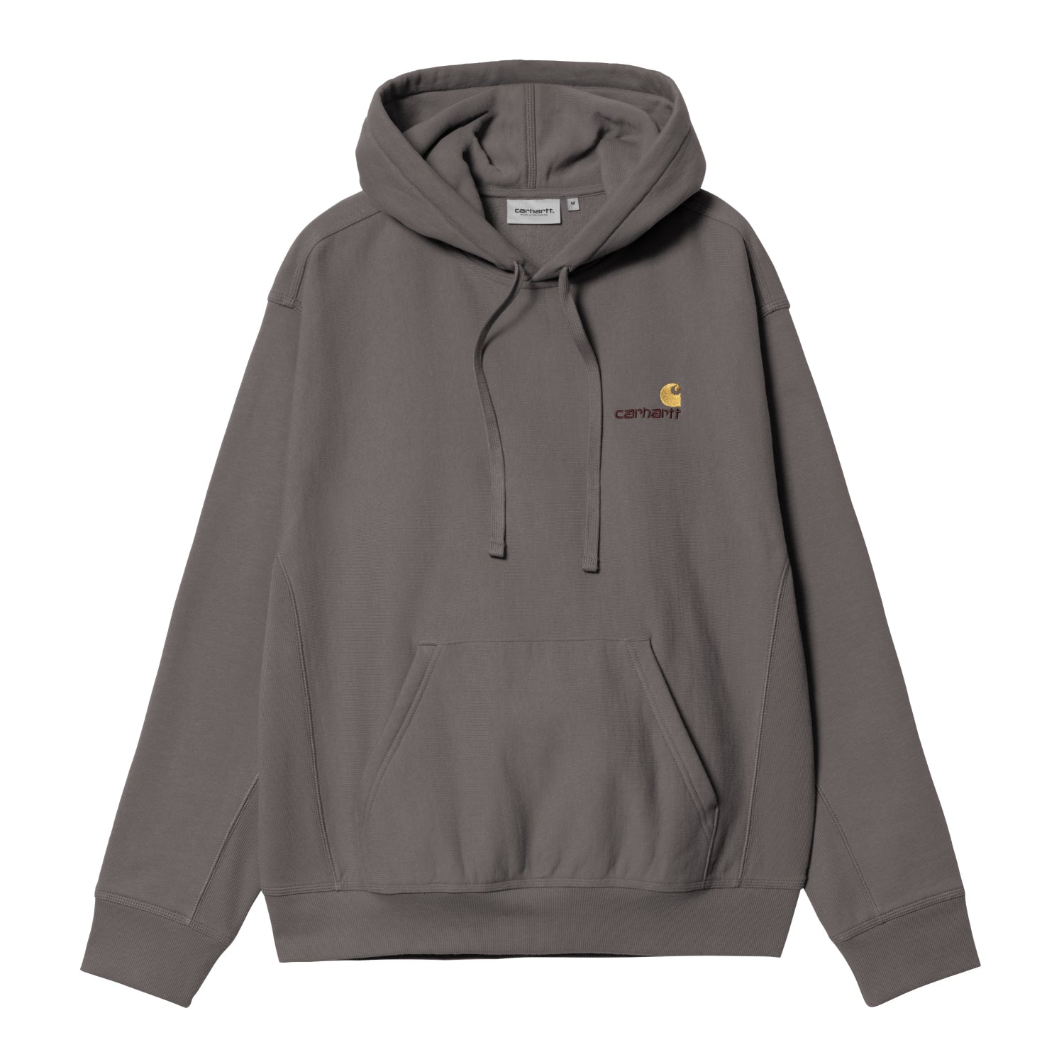 HOODED AMERICAN SCRIPT SWEAT - Porphyry
