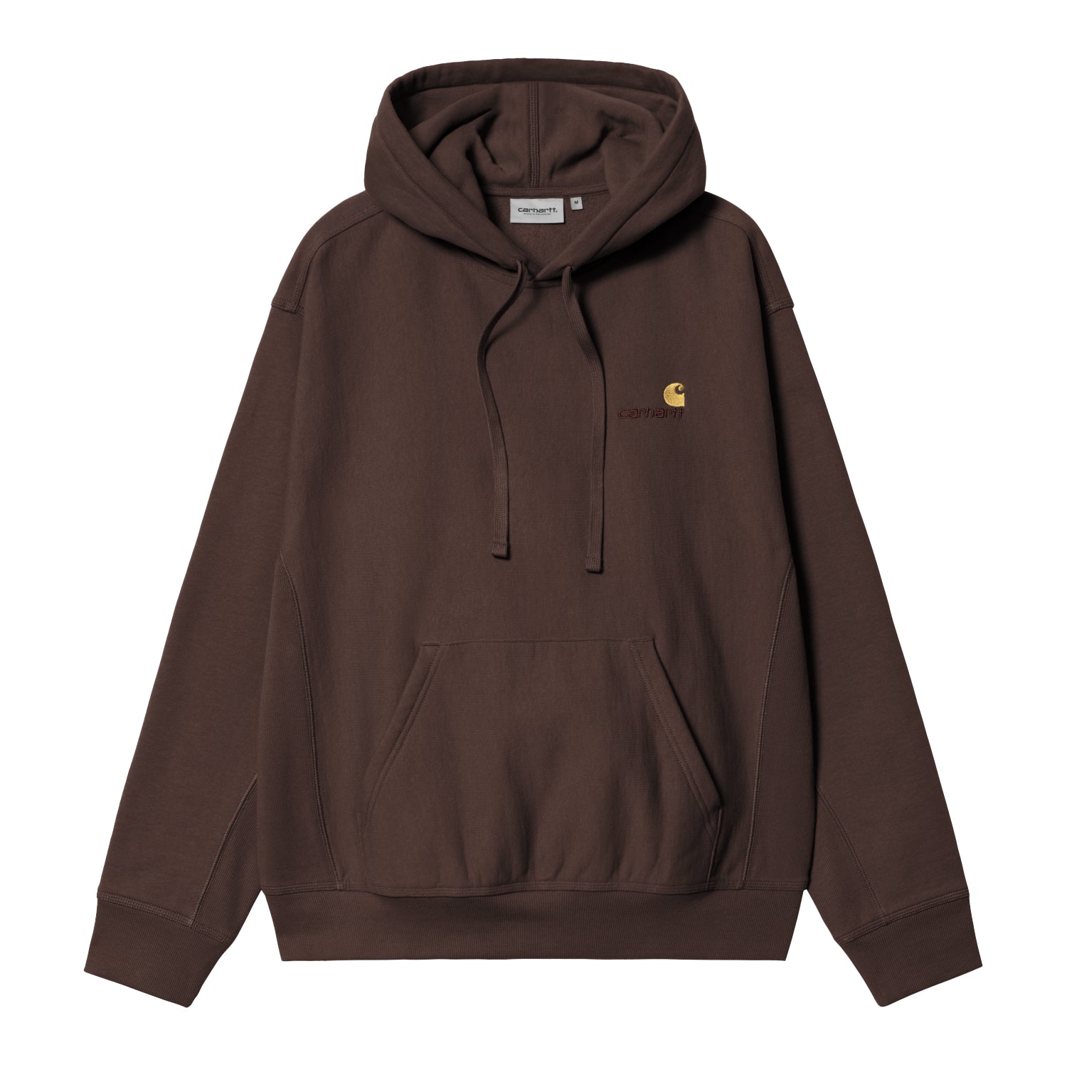 Hooded American Script Sweat - Palisander 1