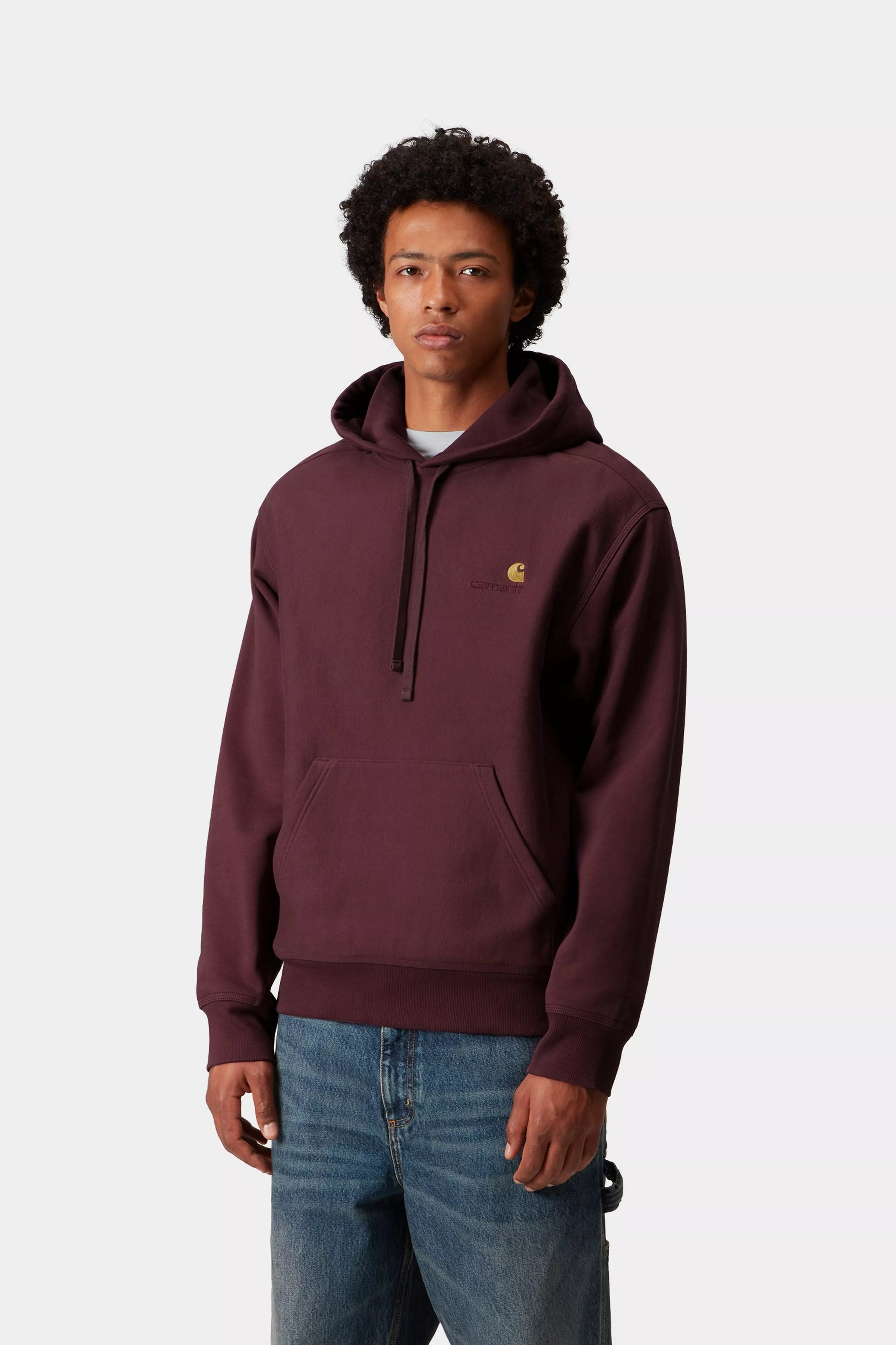 HOODED AMERICAN SCRIPT SWEAT - Rondo
